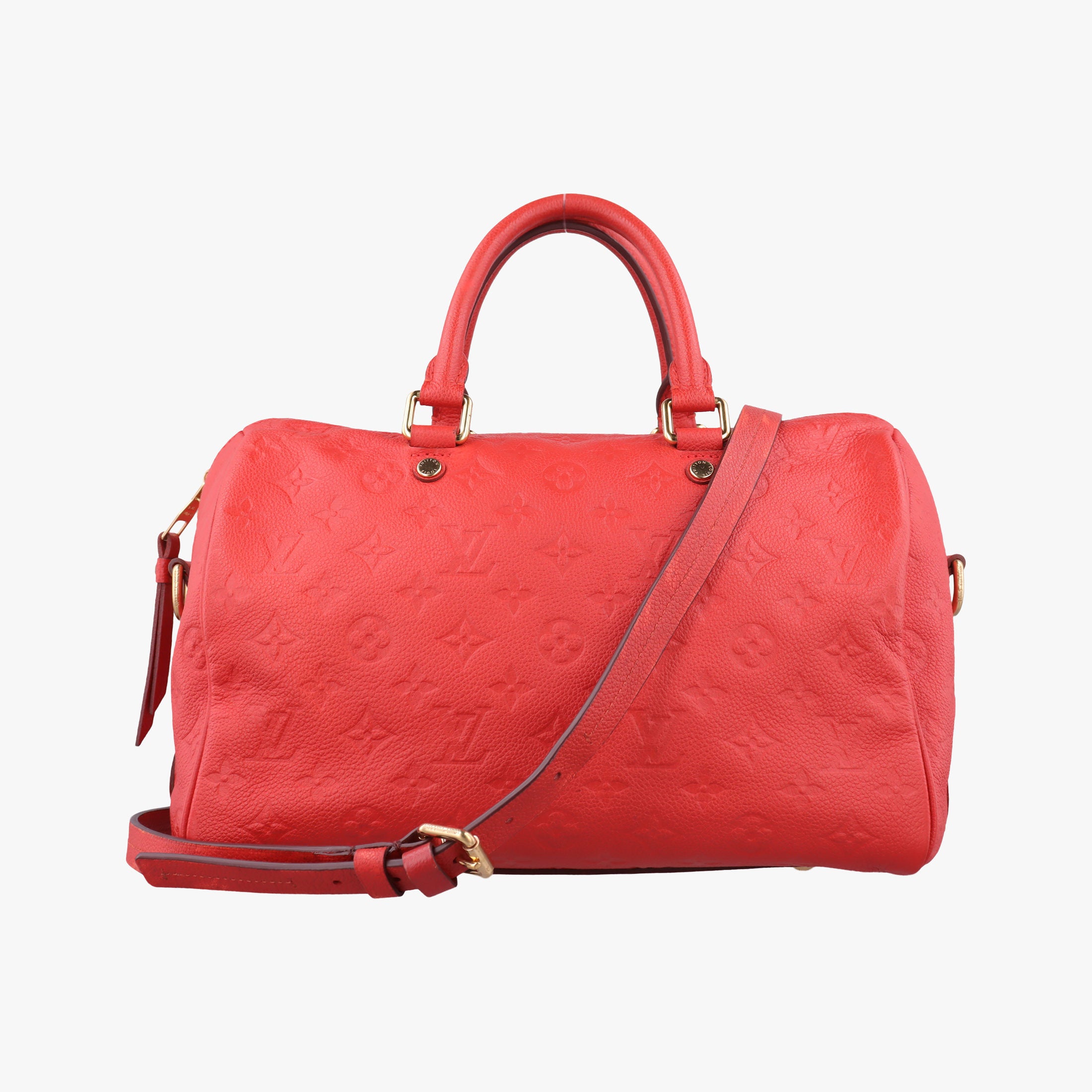 Pre-owned Louis Vuitton Speedy Bandouliere 30 Orian Monogram Empreinte M40756 shoulderbag | stylenewstar