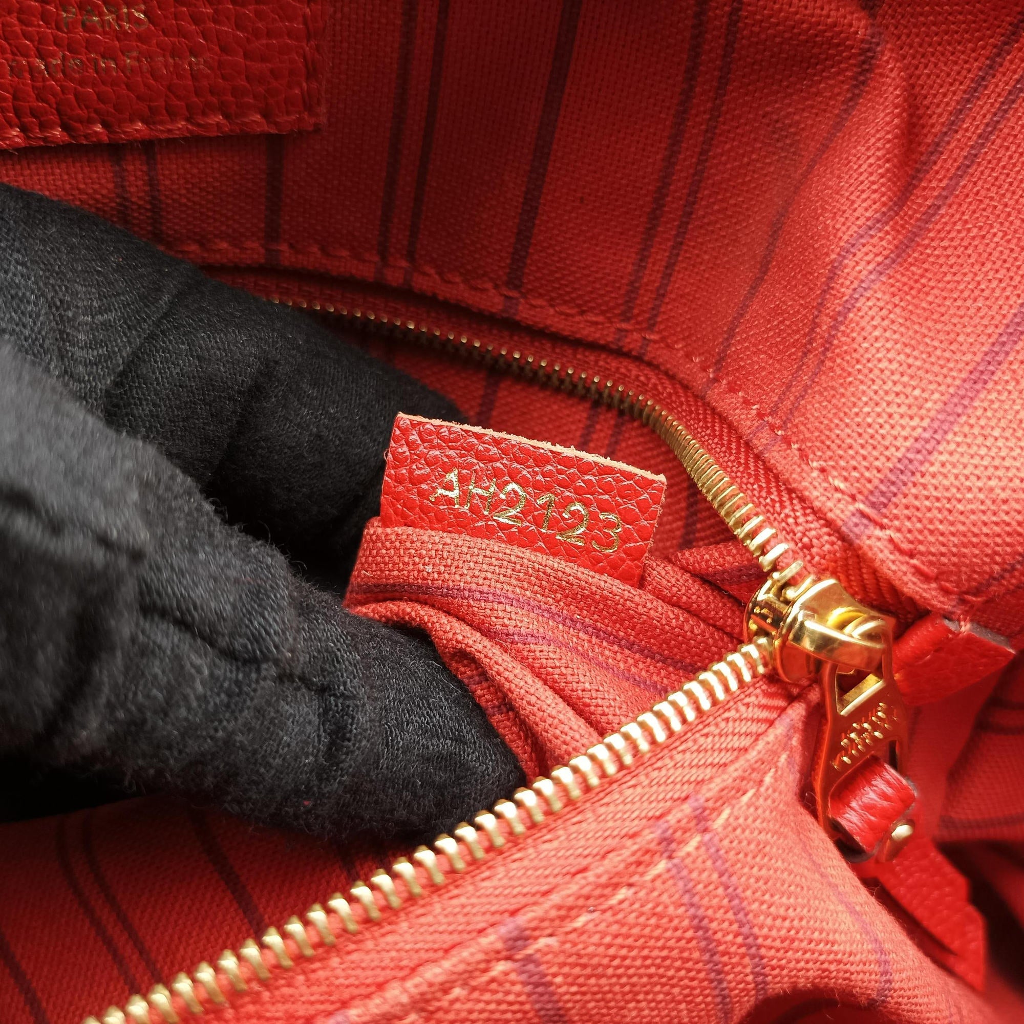 Pre-owned Louis Vuitton Speedy Bandouliere 30 Orian Monogram Empreinte M40756 shoulderbag | stylenewstar