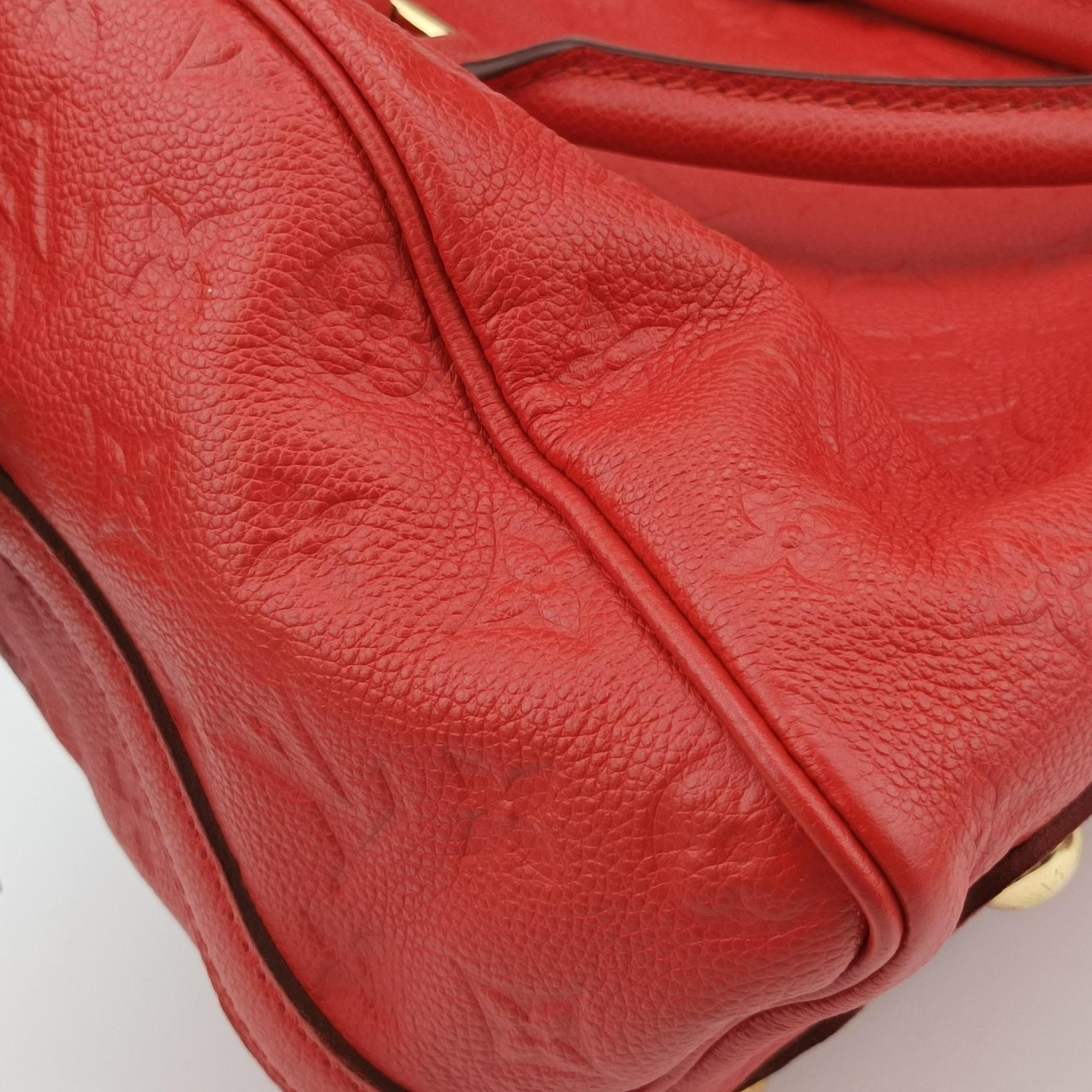 Pre-owned Louis Vuitton Speedy Bandouliere 30 Orian Monogram Empreinte M40756 shoulderbag | stylenewstar
