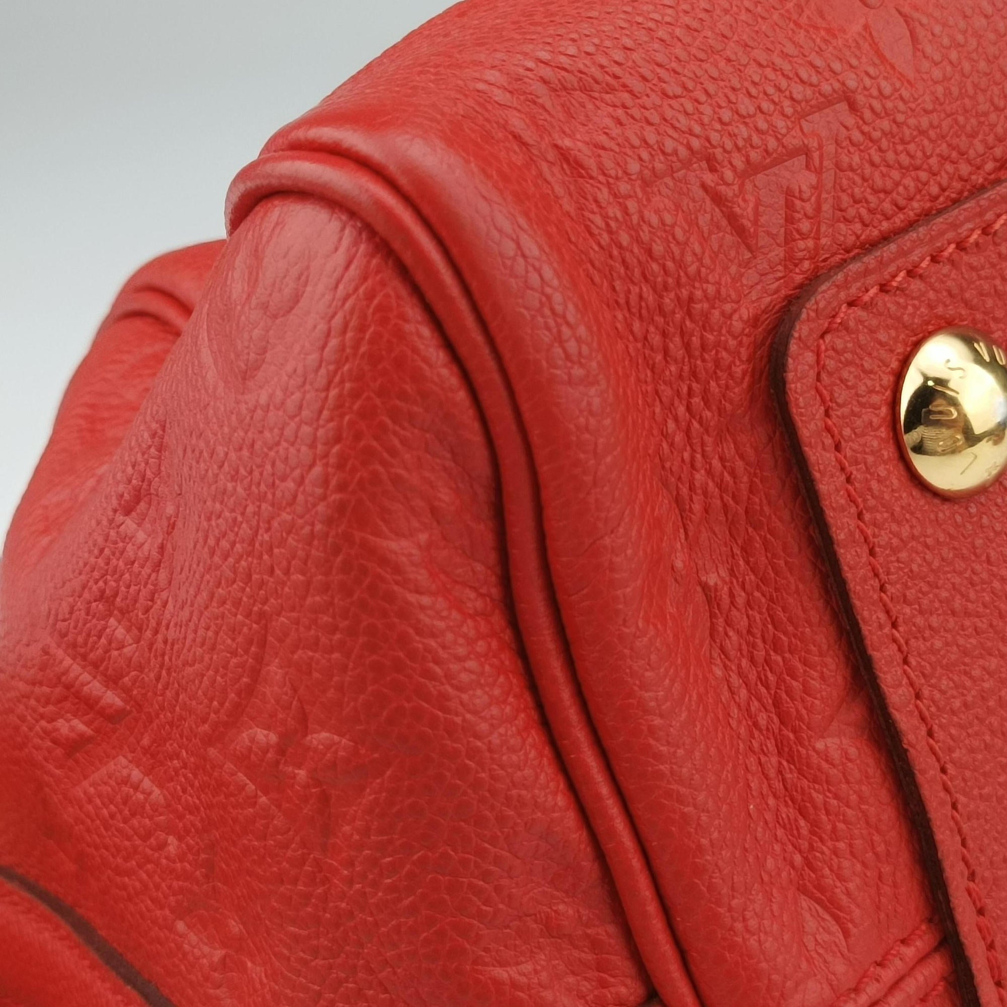 Pre-owned Louis Vuitton Speedy Bandouliere 30 Orian Monogram Empreinte M40756 shoulderbag | stylenewstar