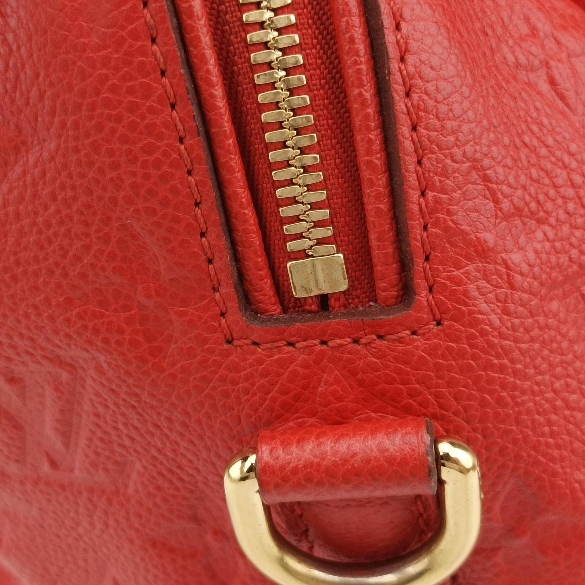Pre-owned Louis Vuitton Speedy Bandouliere 30 Orian Monogram Empreinte M40756 shoulderbag | stylenewstar