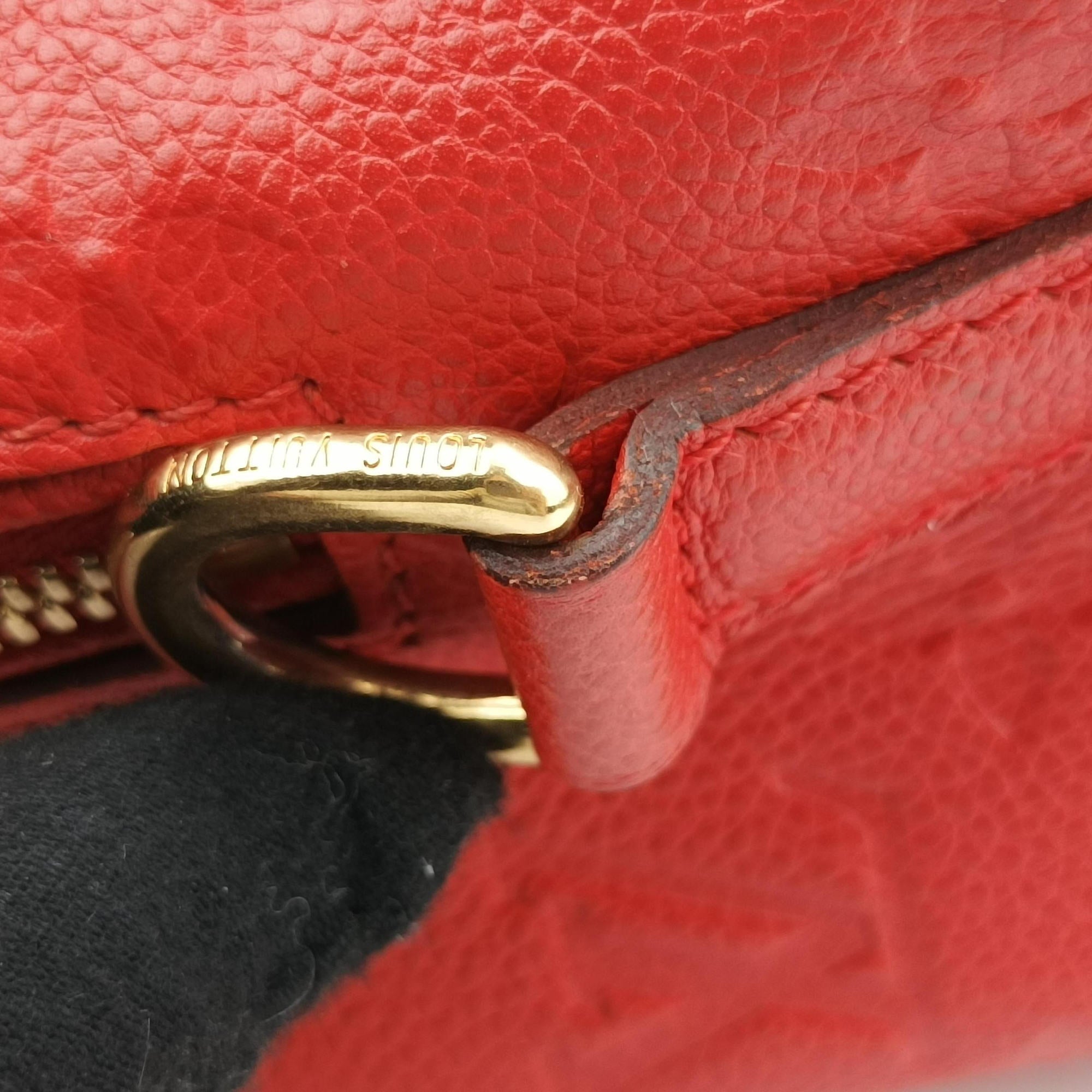 Pre-owned Louis Vuitton Speedy Bandouliere 30 Orian Monogram Empreinte M40756 shoulderbag | stylenewstar