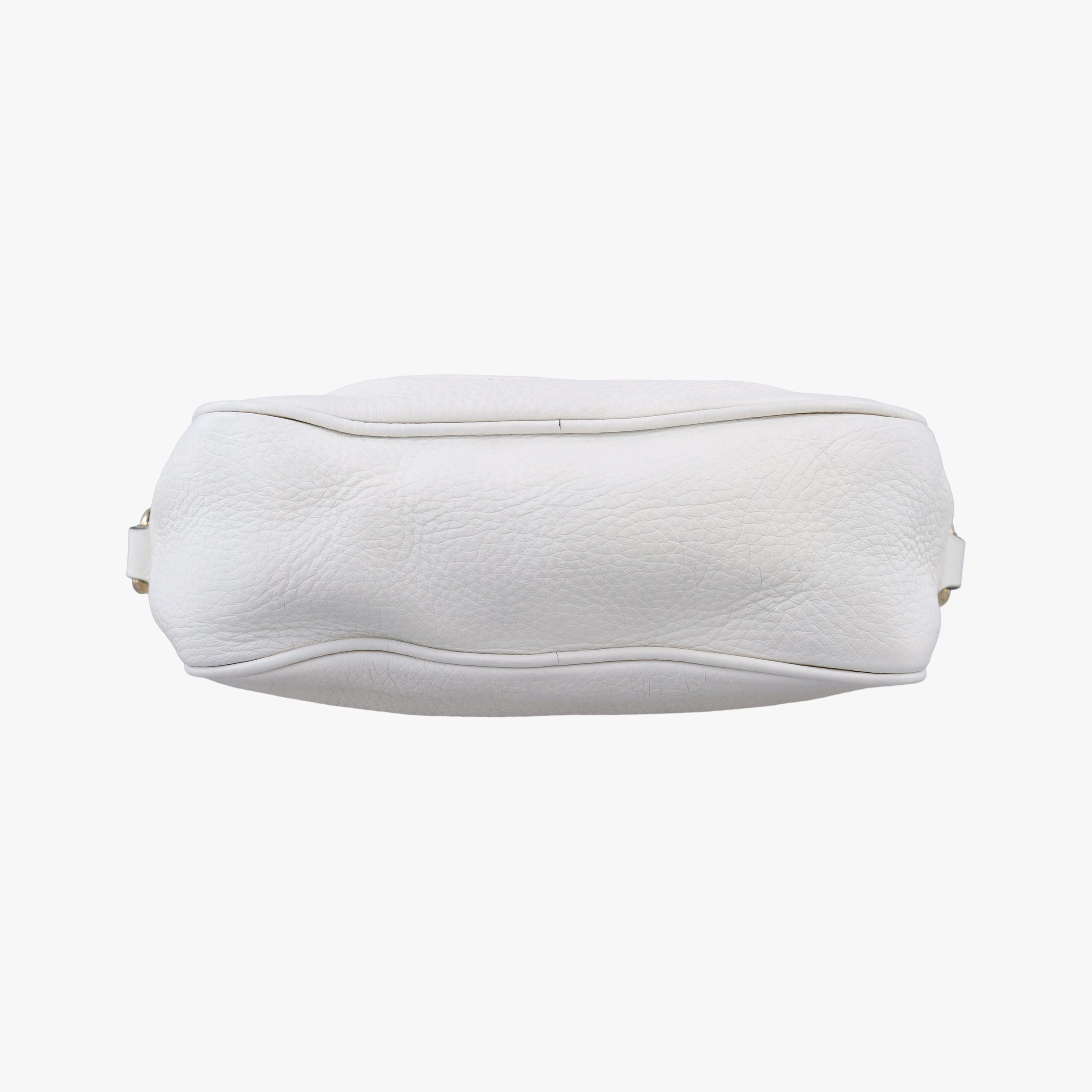 Pre-owned Gucci Soho White Leather 308364 shoulderbag | stylenewstar