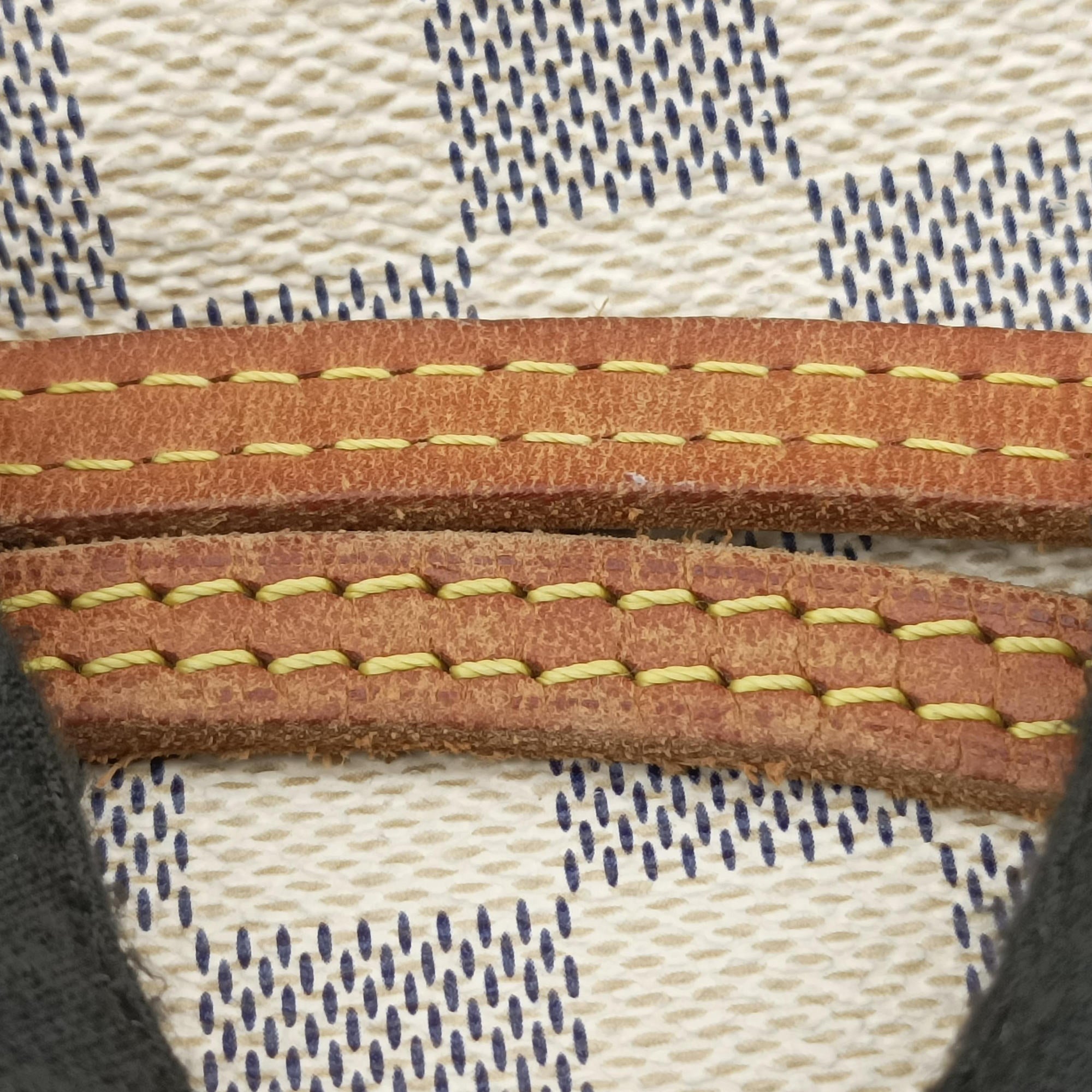 Secondhand Louis Vuitton Neverfull MM Azur Damier Canvas N51107 shoulderbag | stylenewstar