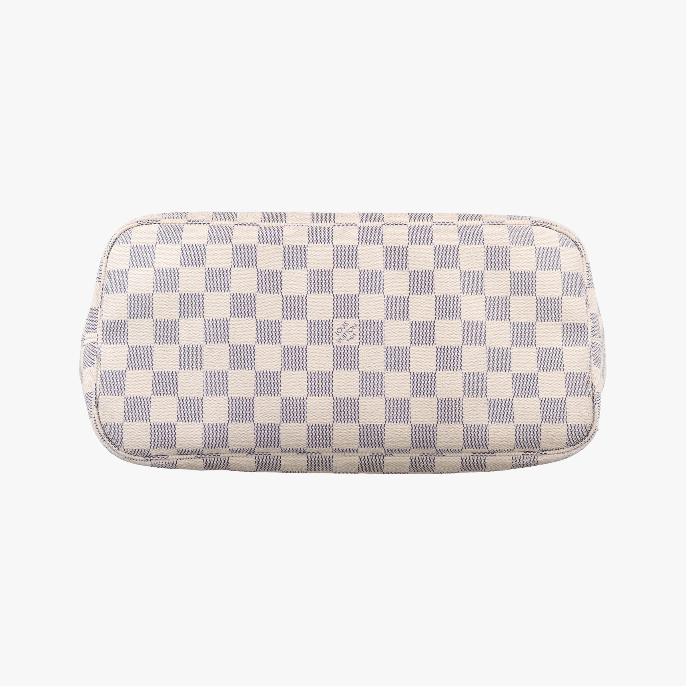 Secondhand Louis Vuitton Neverfull MM Azur Damier Canvas N51107 shoulderbag | stylenewstar