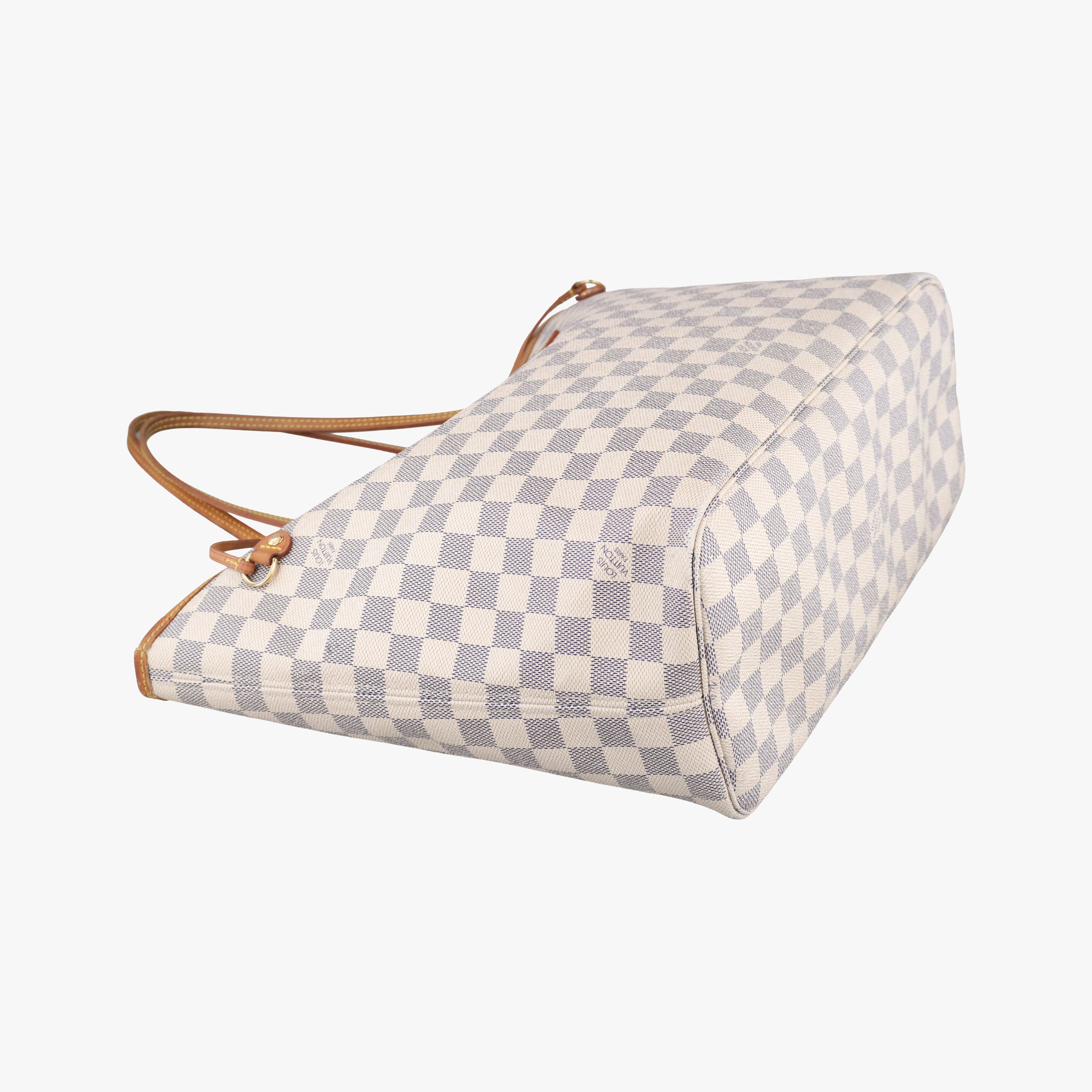 Secondhand Louis Vuitton Neverfull MM Azur Damier Canvas N51107 shoulderbag | stylenewstar