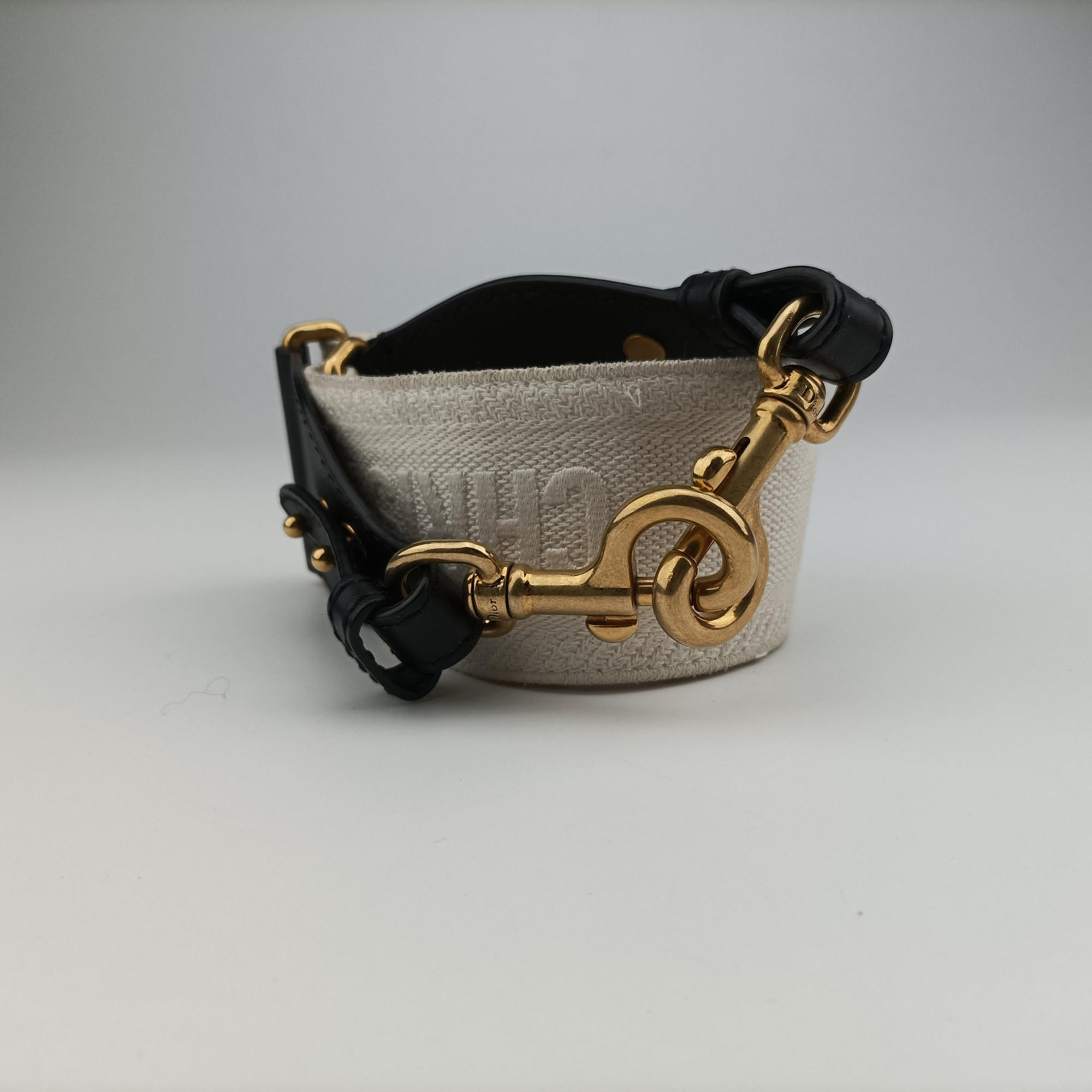 Pre-owned Christian Dior Camouflage Embroidered Saddle Bag White Canvas  shoulderbag | stylenewstar