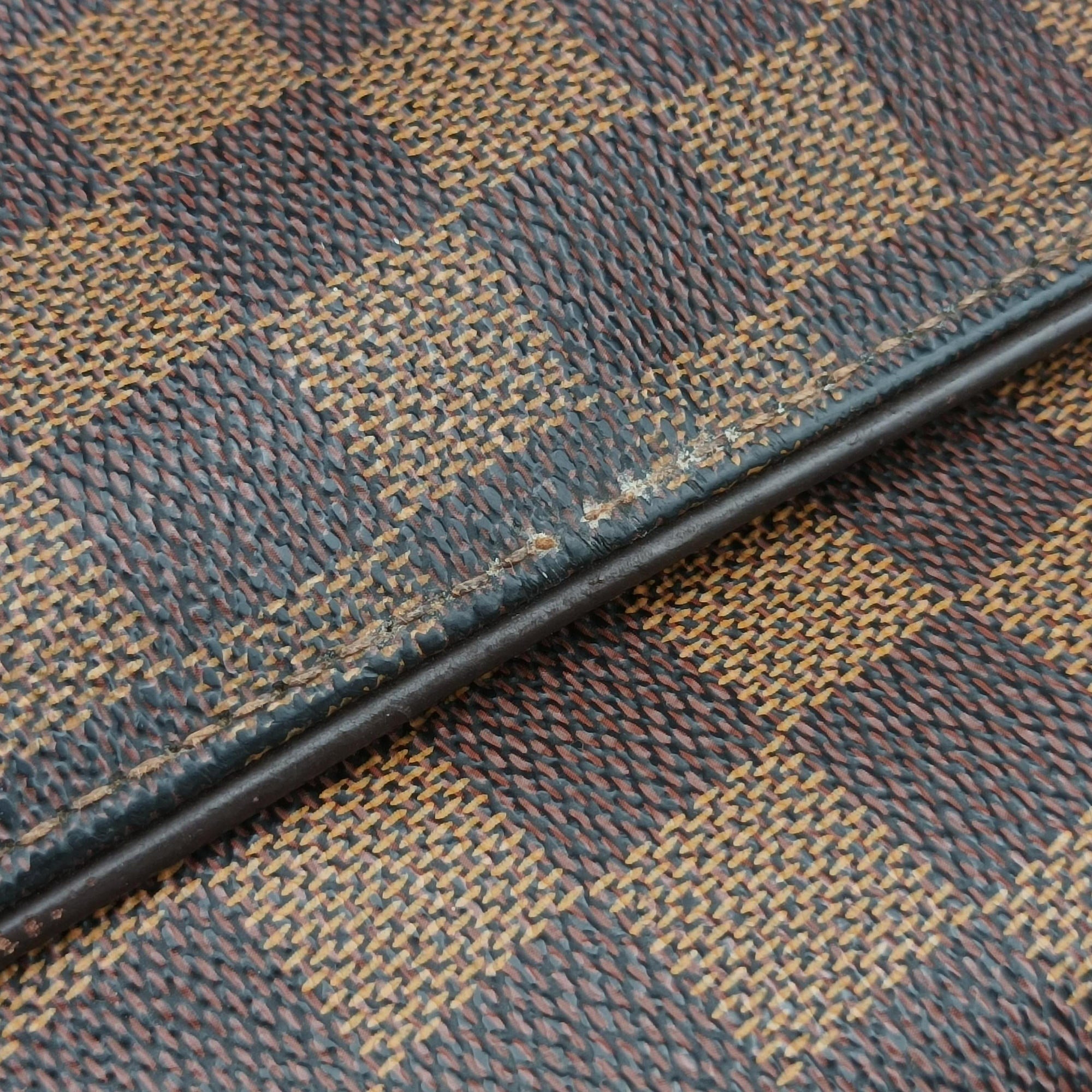 Pre-owned Louis Vuitton BROOKLYN MM EBENE Damier Canvas N51211 shoulderbag | stylenewstar