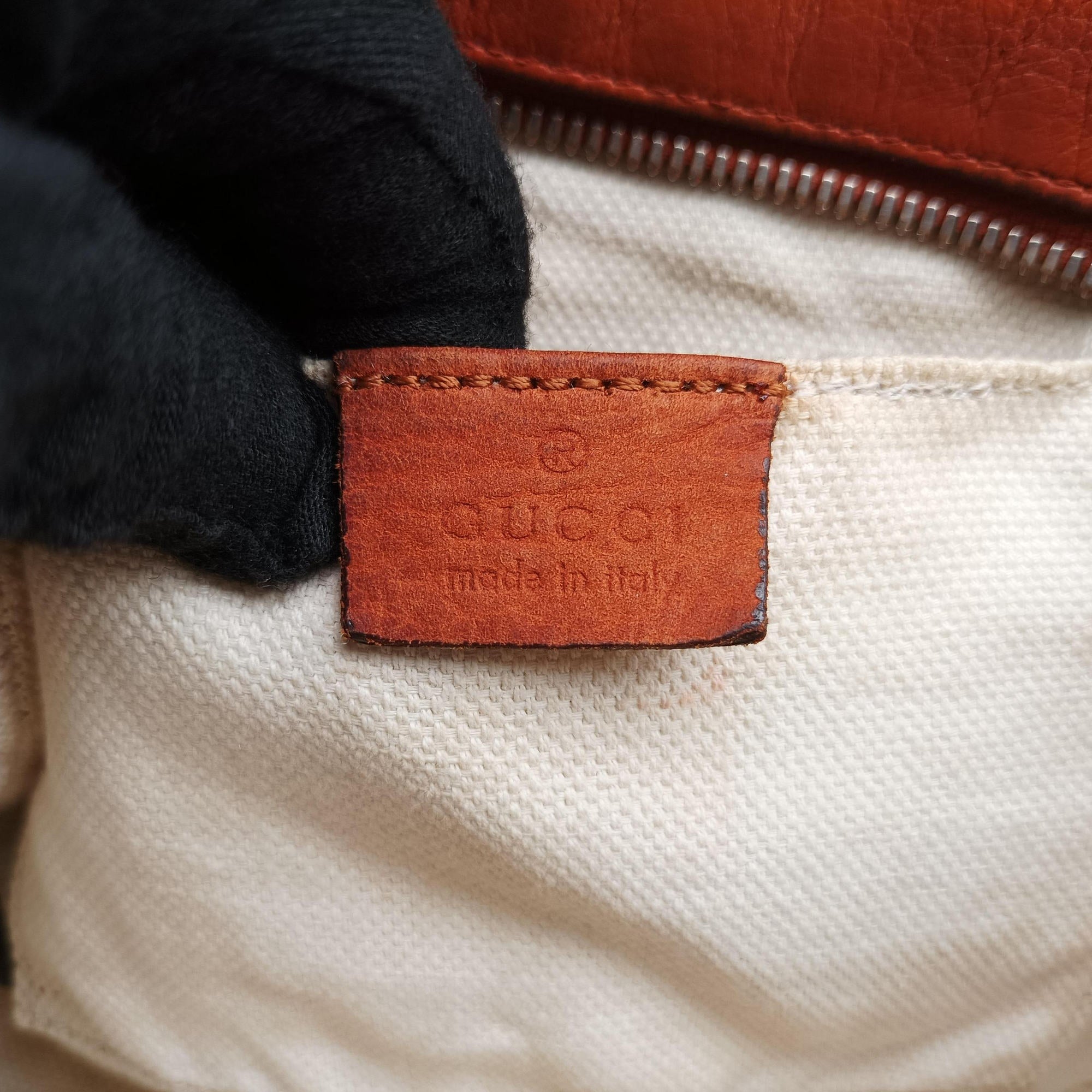Secondhand Gucci Soho Orange Leather 308364 shoulderbag | stylenewstar