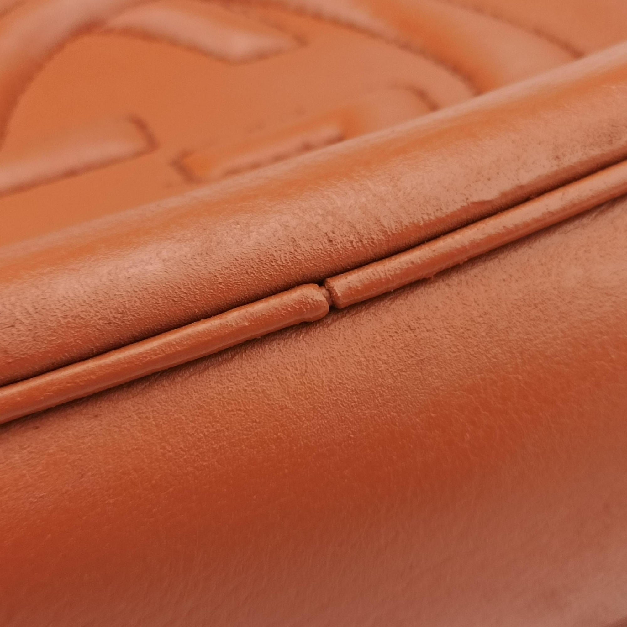 Secondhand Gucci Soho Orange Leather 308364 shoulderbag | stylenewstar