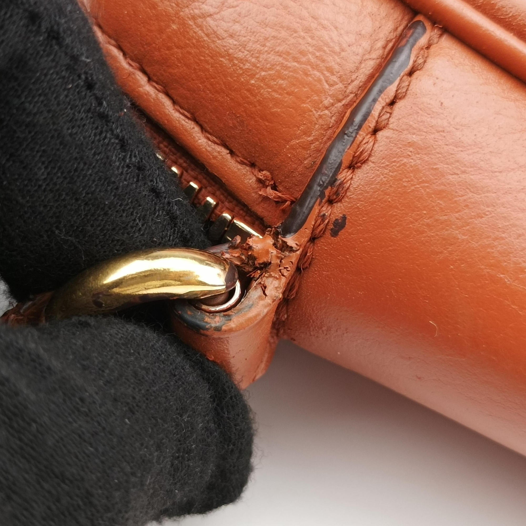 Secondhand Gucci Soho Orange Leather 308364 shoulderbag | stylenewstar