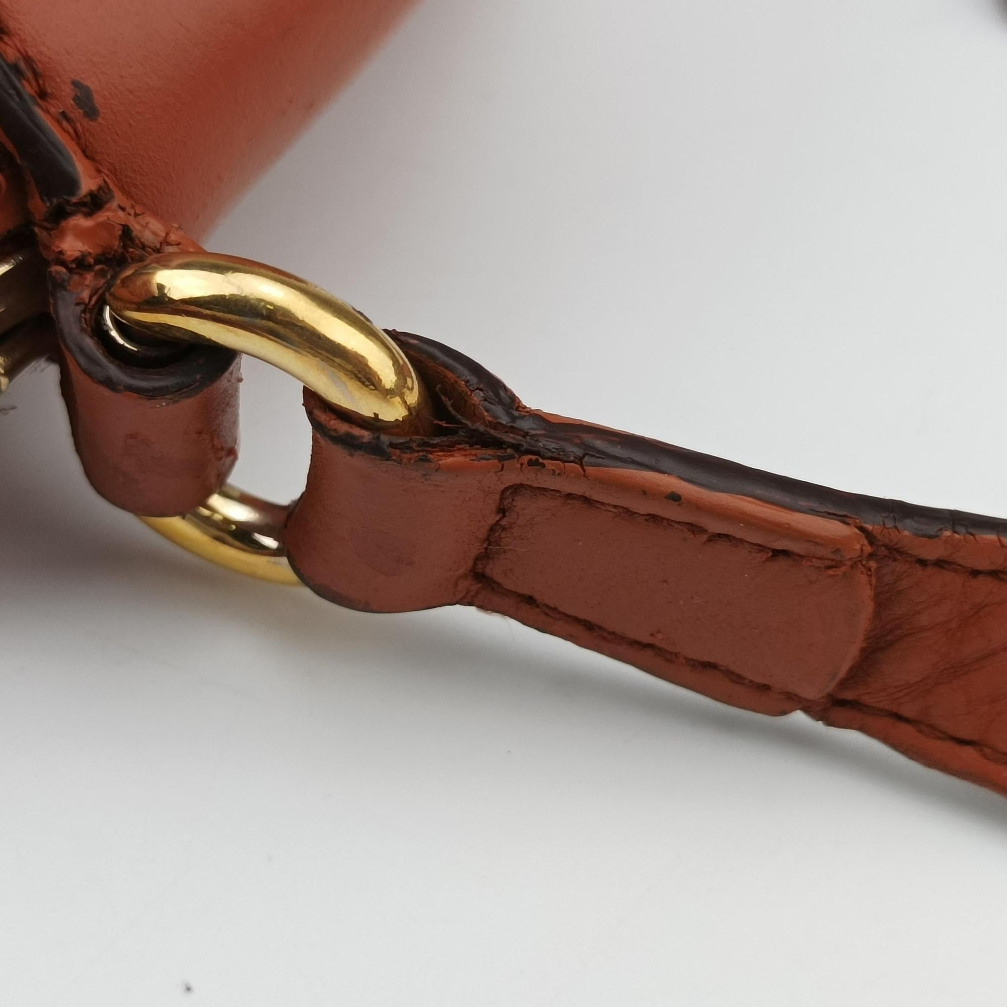 Secondhand Gucci Soho Orange Leather 308364 shoulderbag | stylenewstar