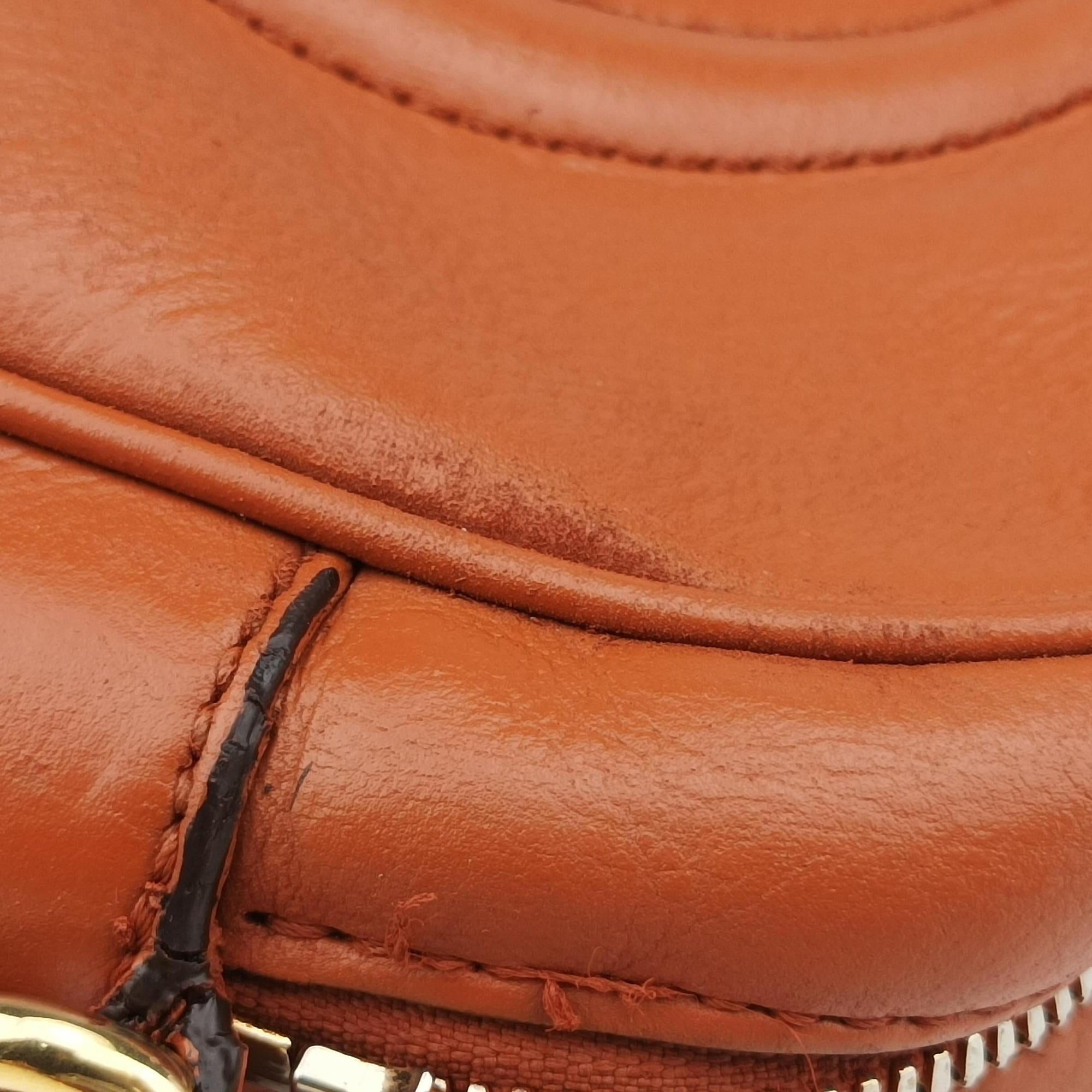 Secondhand Gucci Soho Orange Leather 308364 shoulderbag | stylenewstar