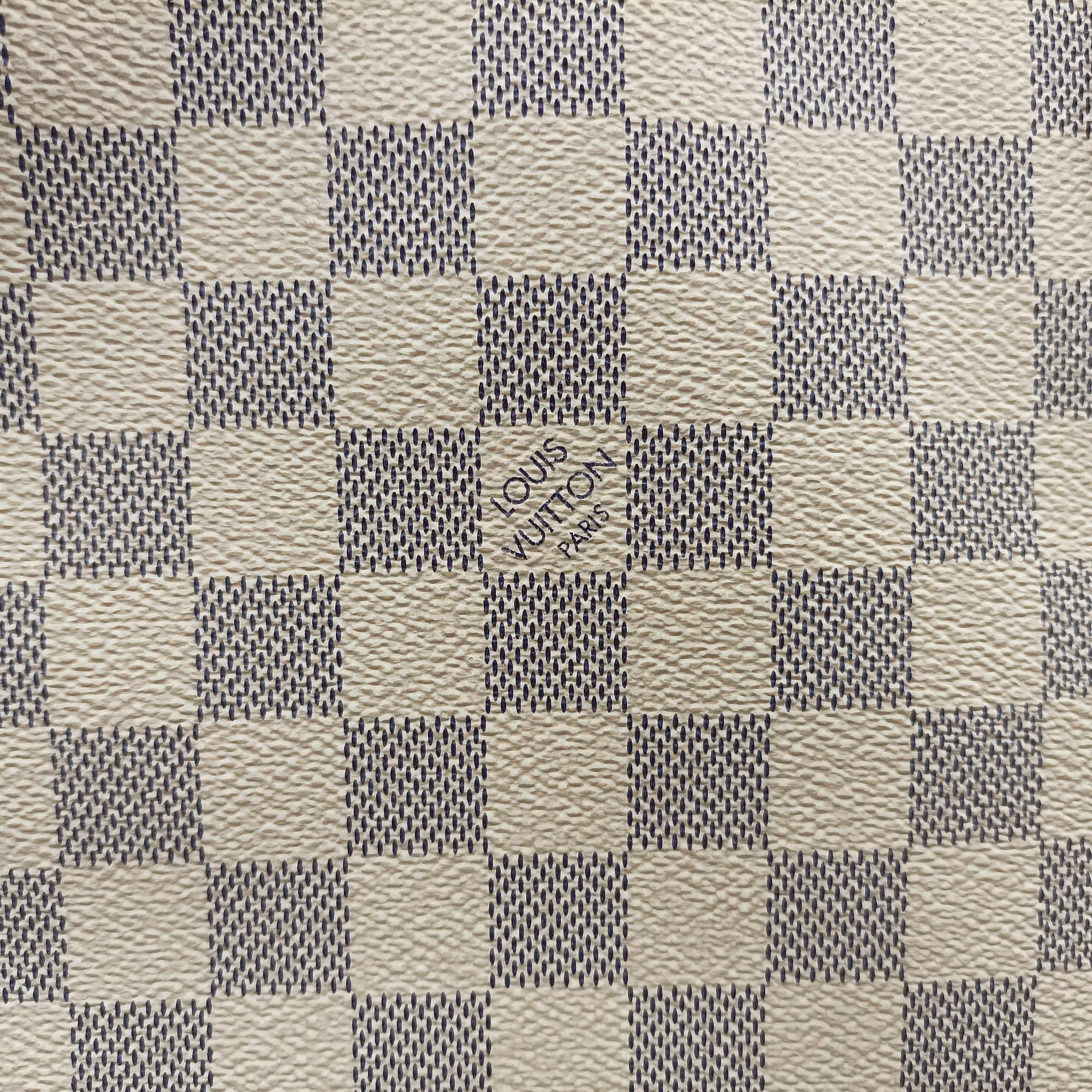 Pre-owned Louis Vuitton NEVERFULL MM Azur Damier Canvas N51107 shoulderbag | stylenewstar