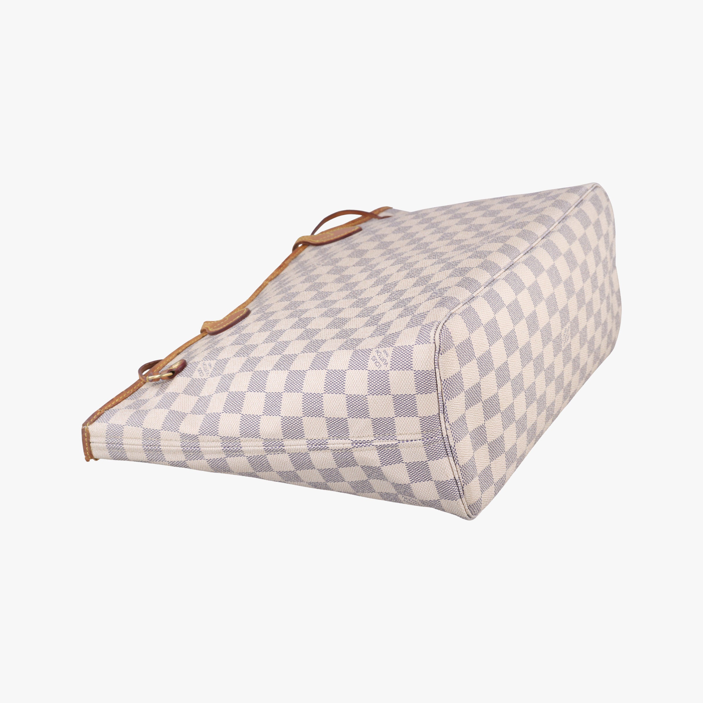 Pre-owned Louis Vuitton NEVERFULL MM Azur Damier Canvas N51107 shoulderbag | stylenewstar