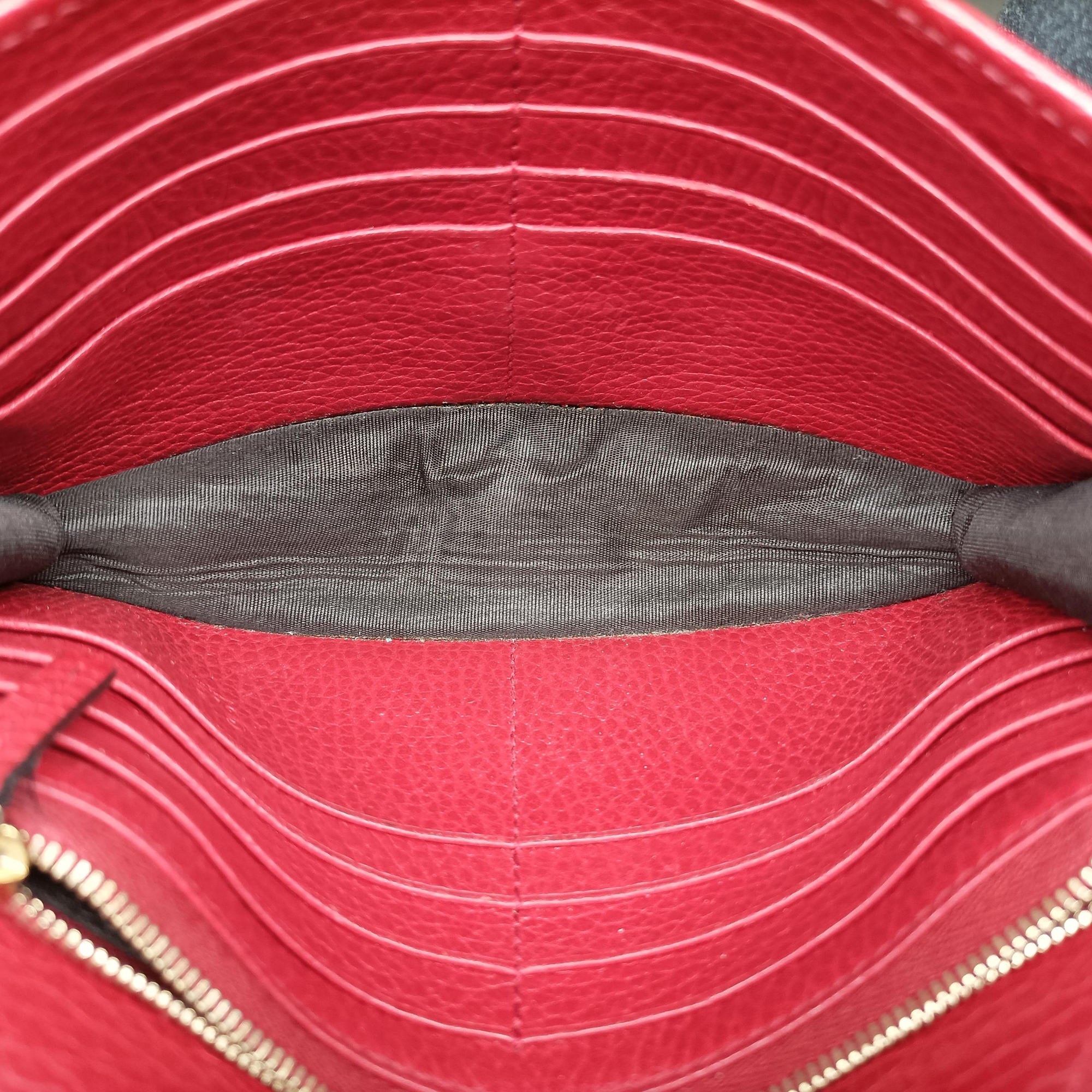 Pre-owned Gucci Interlocking G Red Leather 510314 shoulderbag | stylenewstar
