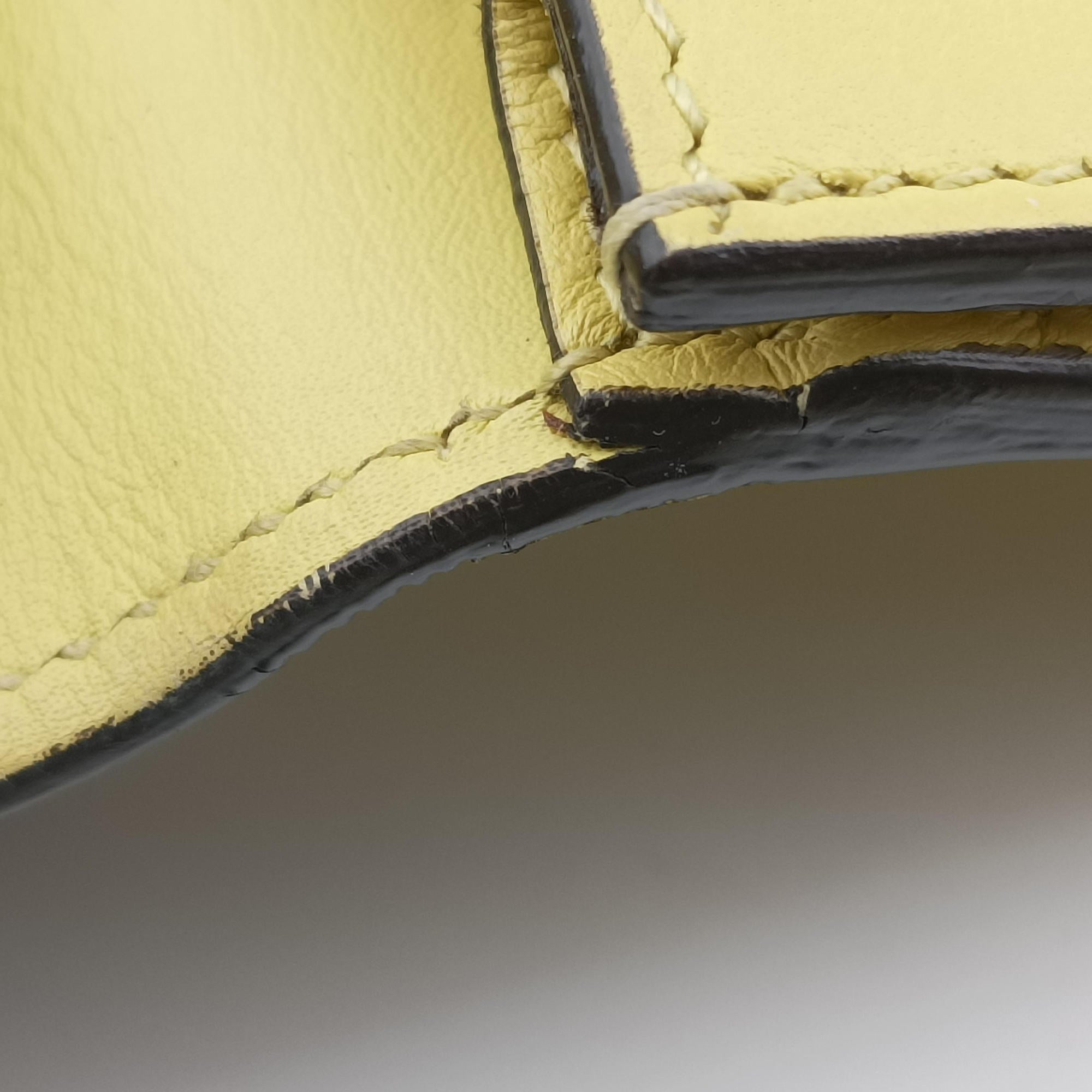 Secondhand Gucci Interlocking G Yellow Leather 369664 shoulderbag | stylenewstar