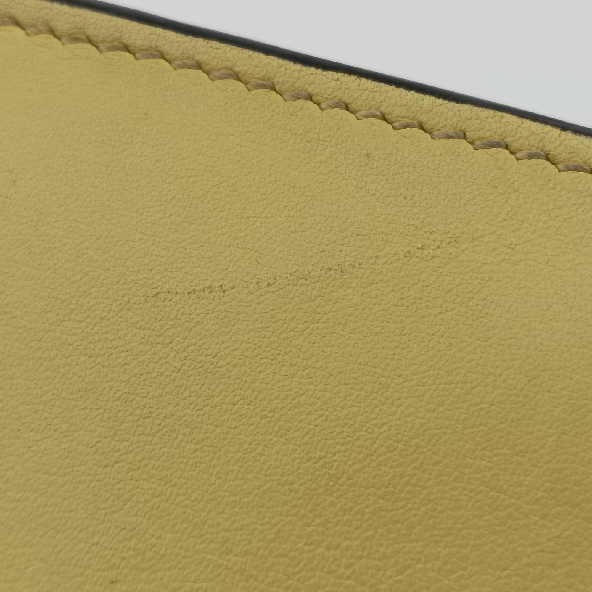 Secondhand Gucci Interlocking G Yellow Leather 369664 shoulderbag | stylenewstar