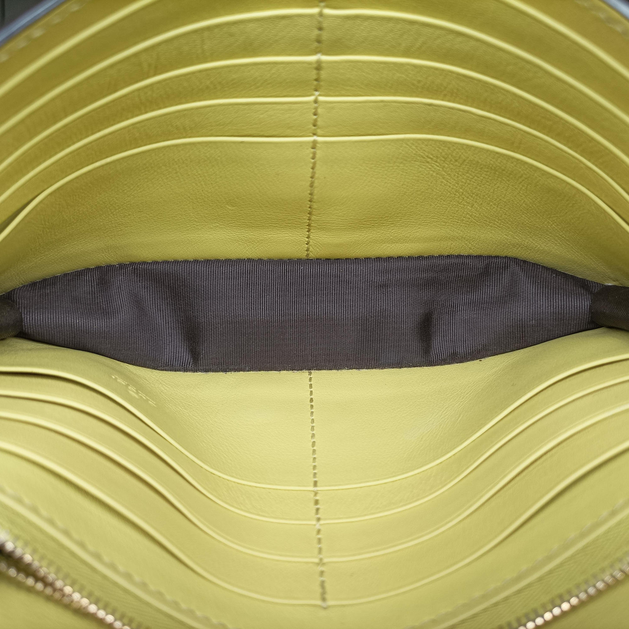 Secondhand Gucci Interlocking G Yellow Leather 369664 shoulderbag | stylenewstar