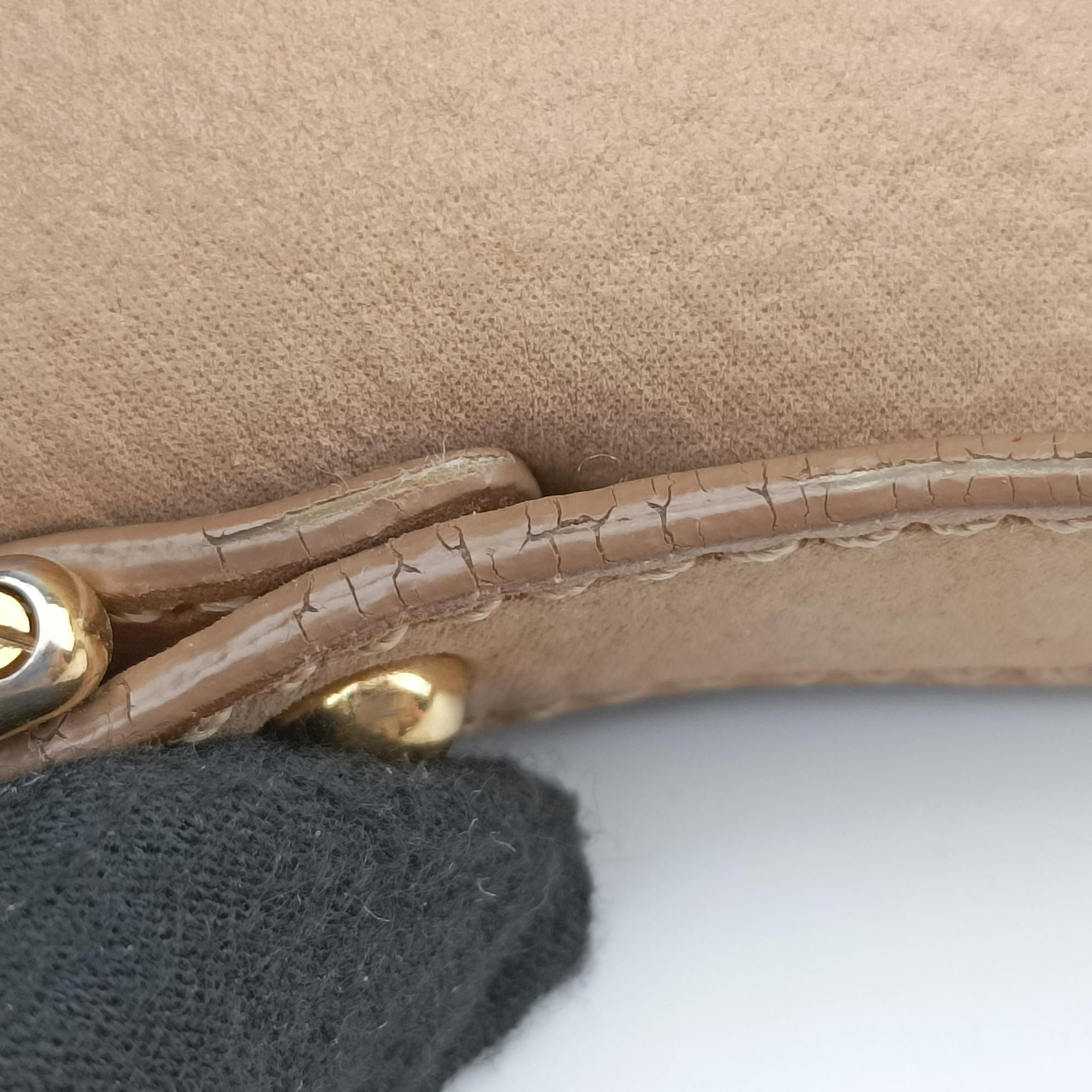Pre-owned Fendi Big Mama Forever Flap Beige Leather 8BR638 shoulderbag | stylenewstar