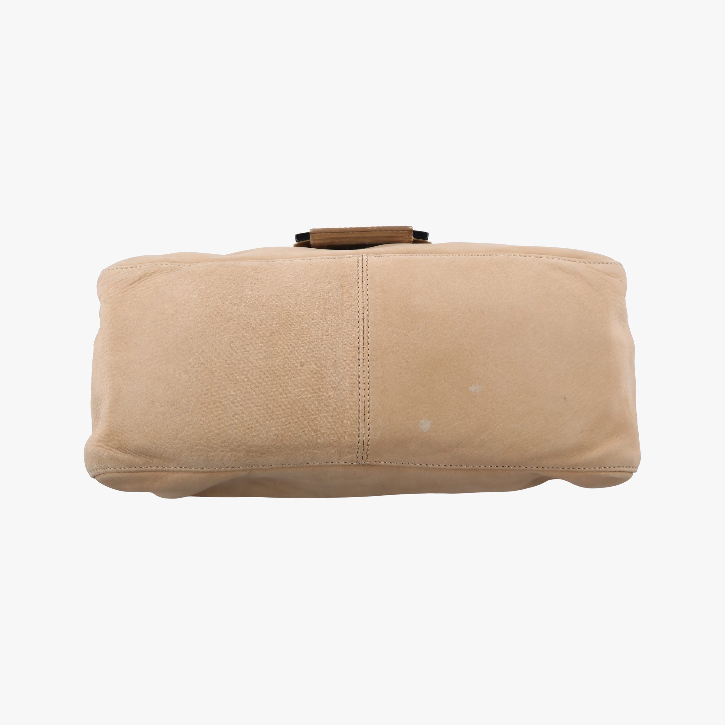 Pre-owned Fendi Big Mama Forever Flap Beige Leather 8BR638 shoulderbag | stylenewstar