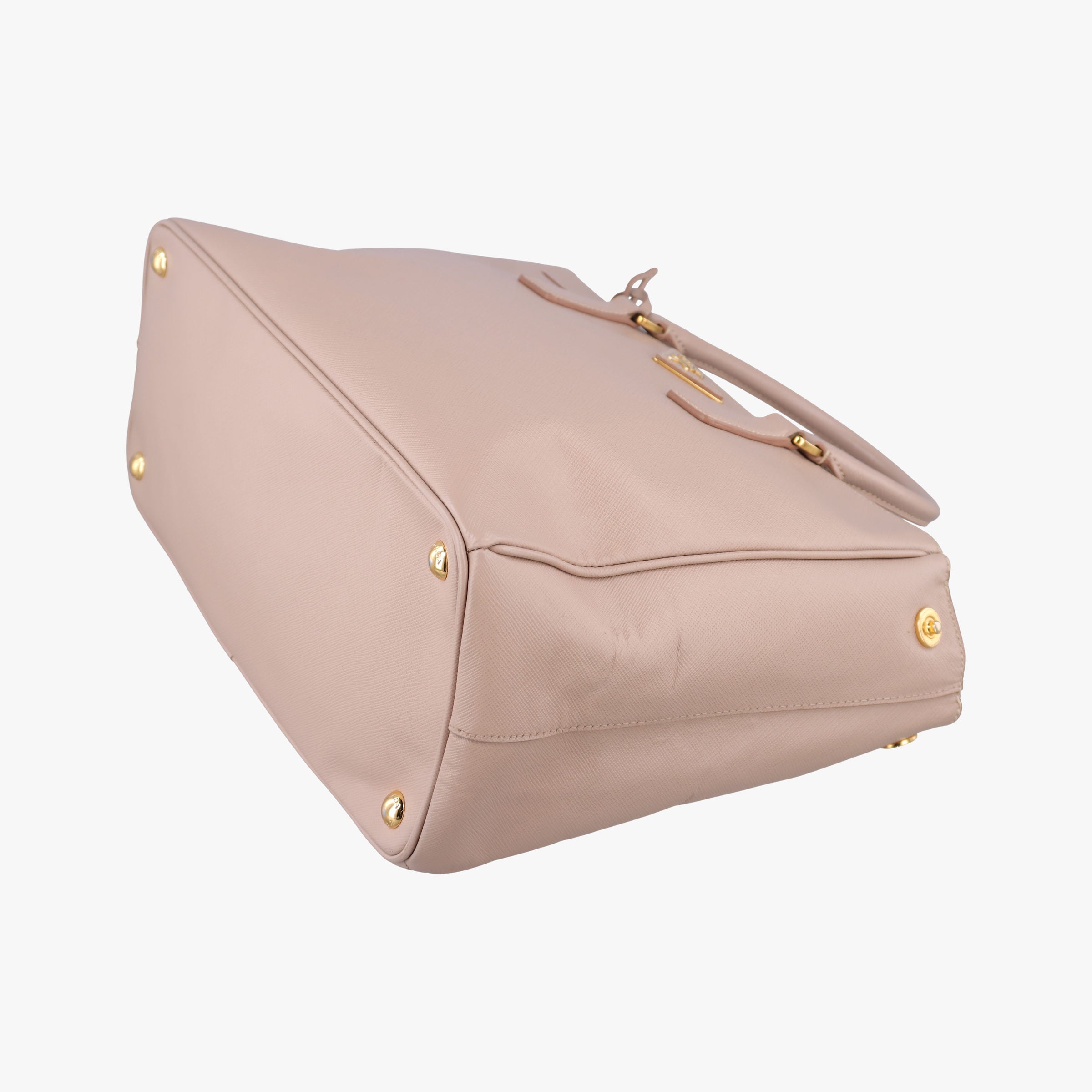 Pre-owned Prada Galleria Pink SAFFIANO Leather BN1786 shoulderbag | stylenewstar