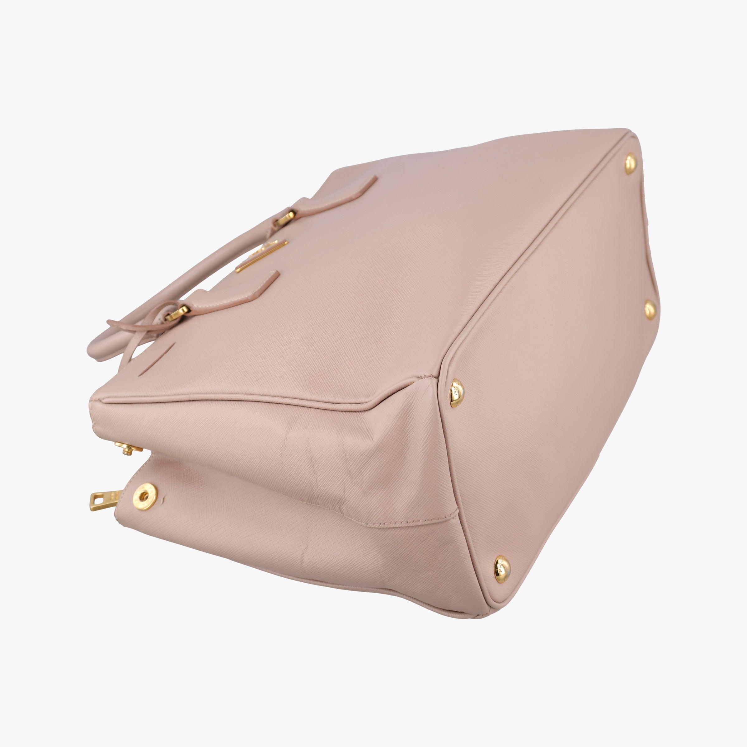 Pre-owned Prada Galleria Pink SAFFIANO Leather BN1786 shoulderbag | stylenewstar