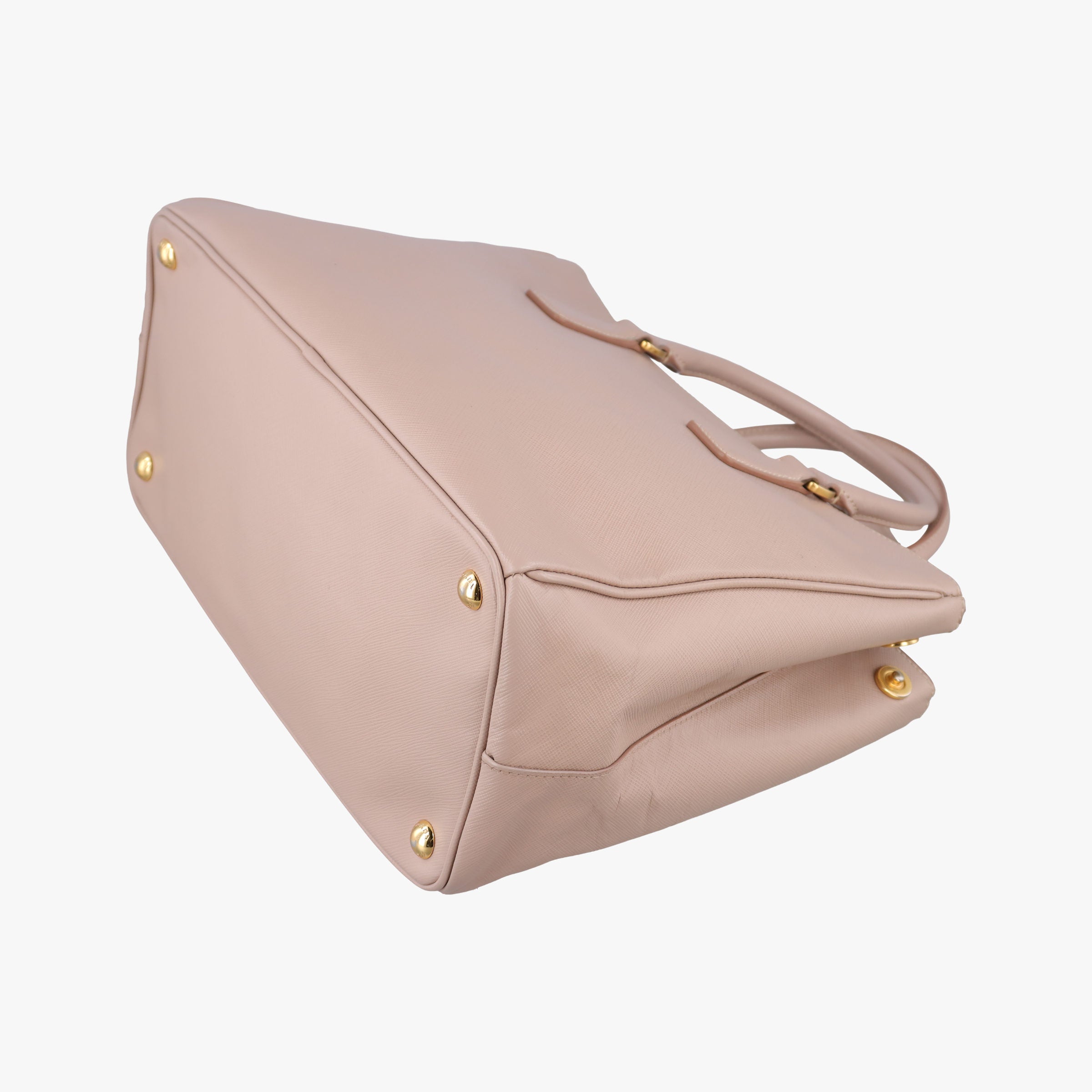 Pre-owned Prada Galleria Pink SAFFIANO Leather BN1786 shoulderbag | stylenewstar