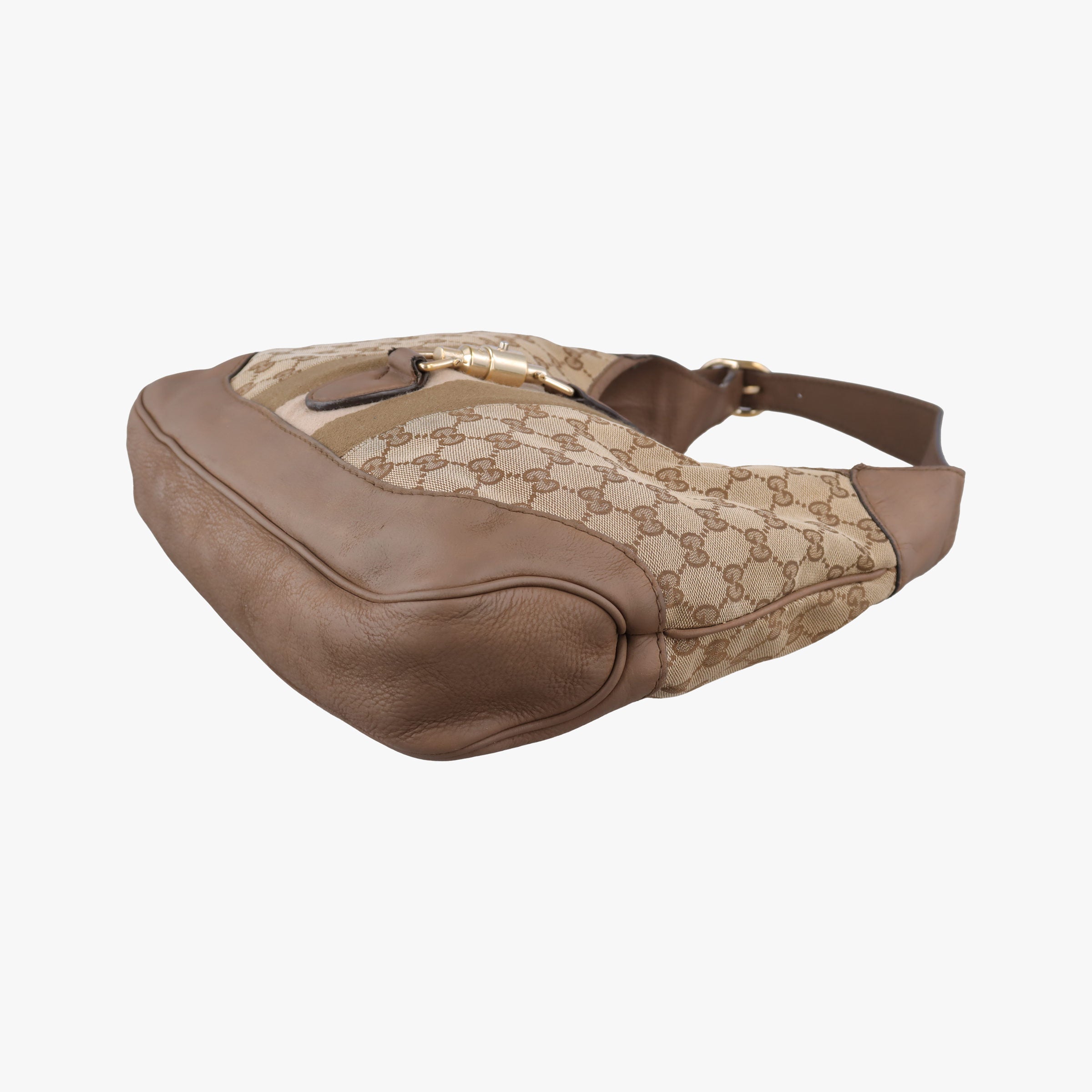 Pre-owned Gucci New Jackie Brown fabric 277520 shoulderbag | stylenewstar
