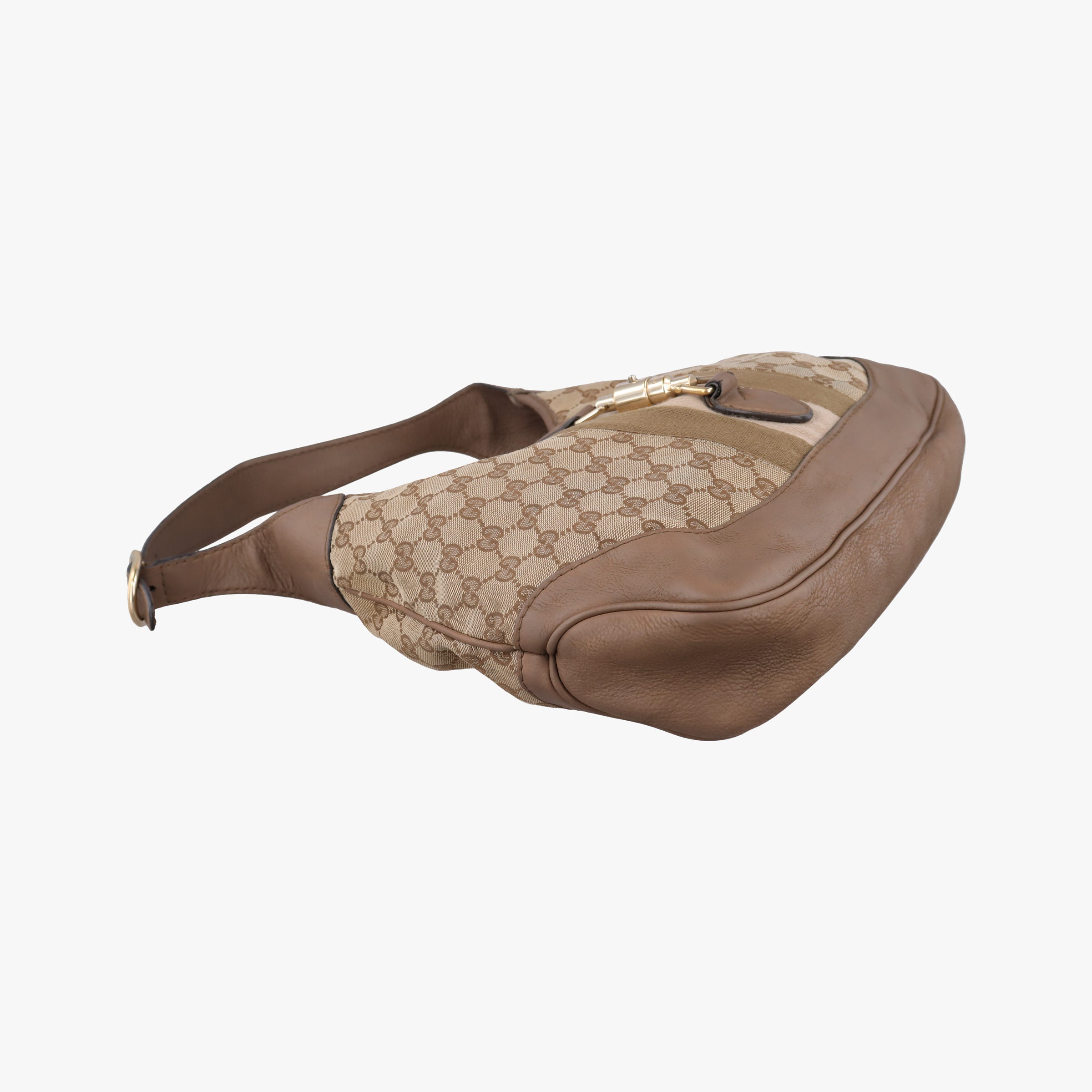 Pre-owned Gucci New Jackie Brown fabric 277520 shoulderbag | stylenewstar