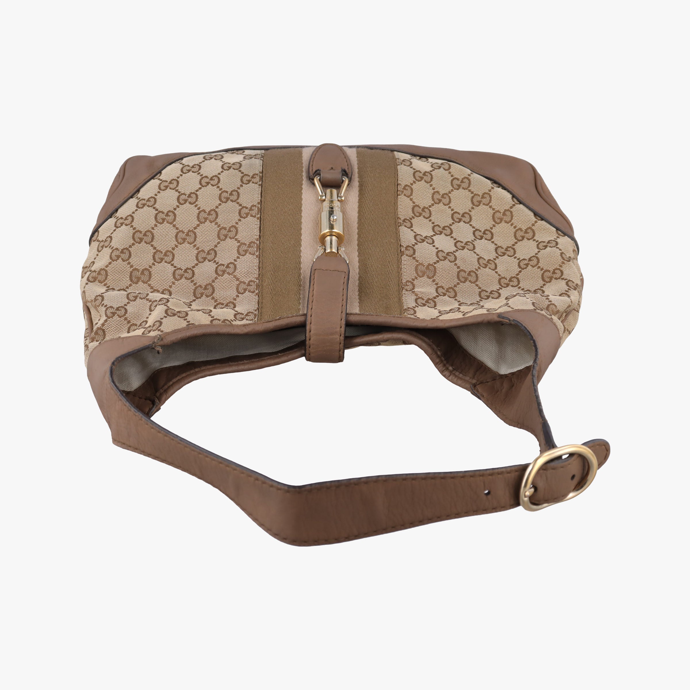 Pre-owned Gucci New Jackie Brown fabric 277520 shoulderbag | stylenewstar