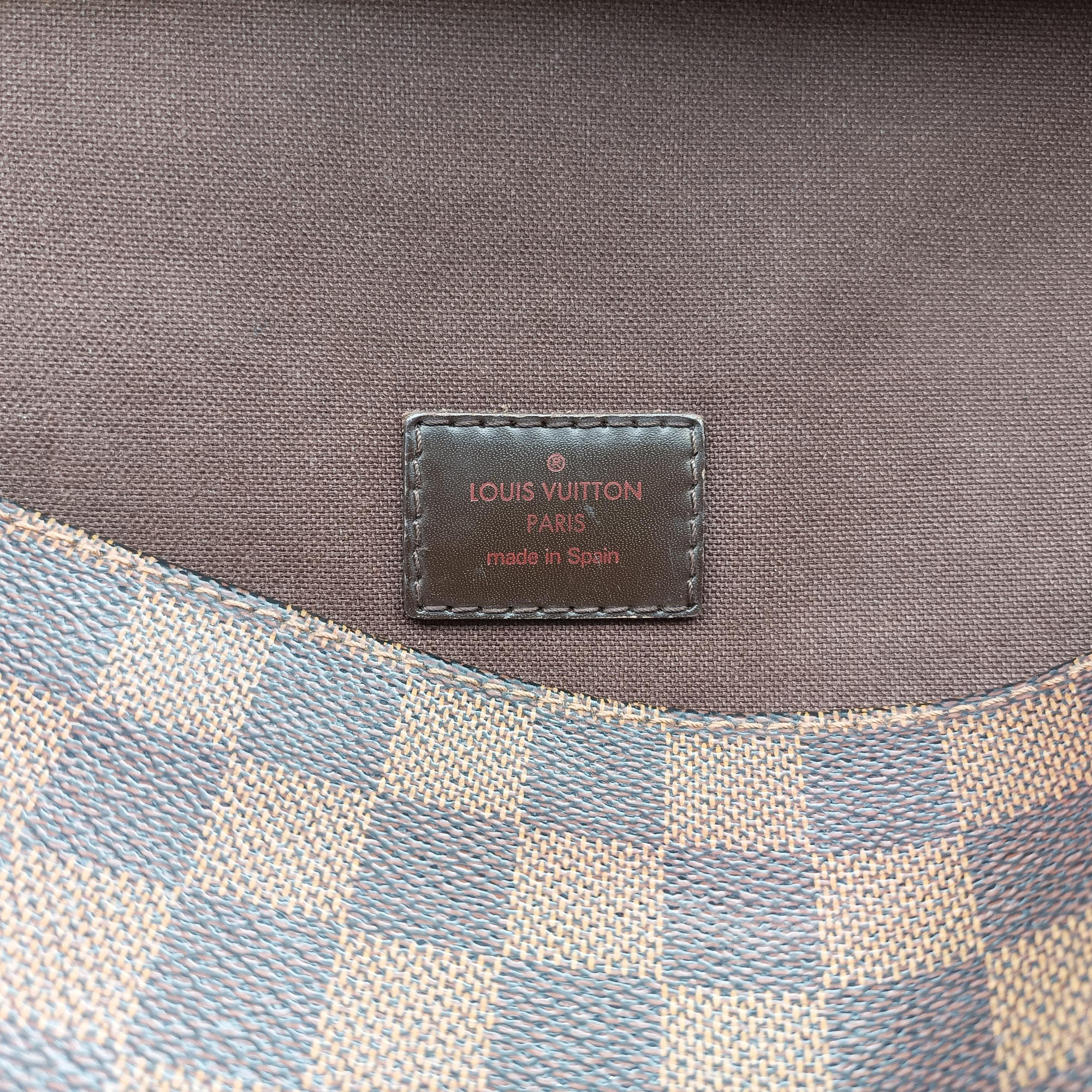 Pre-owned Louis Vuitton BROOKLYN GM EBENE Damier Canvas N51211 shoulderbag | stylenewstar