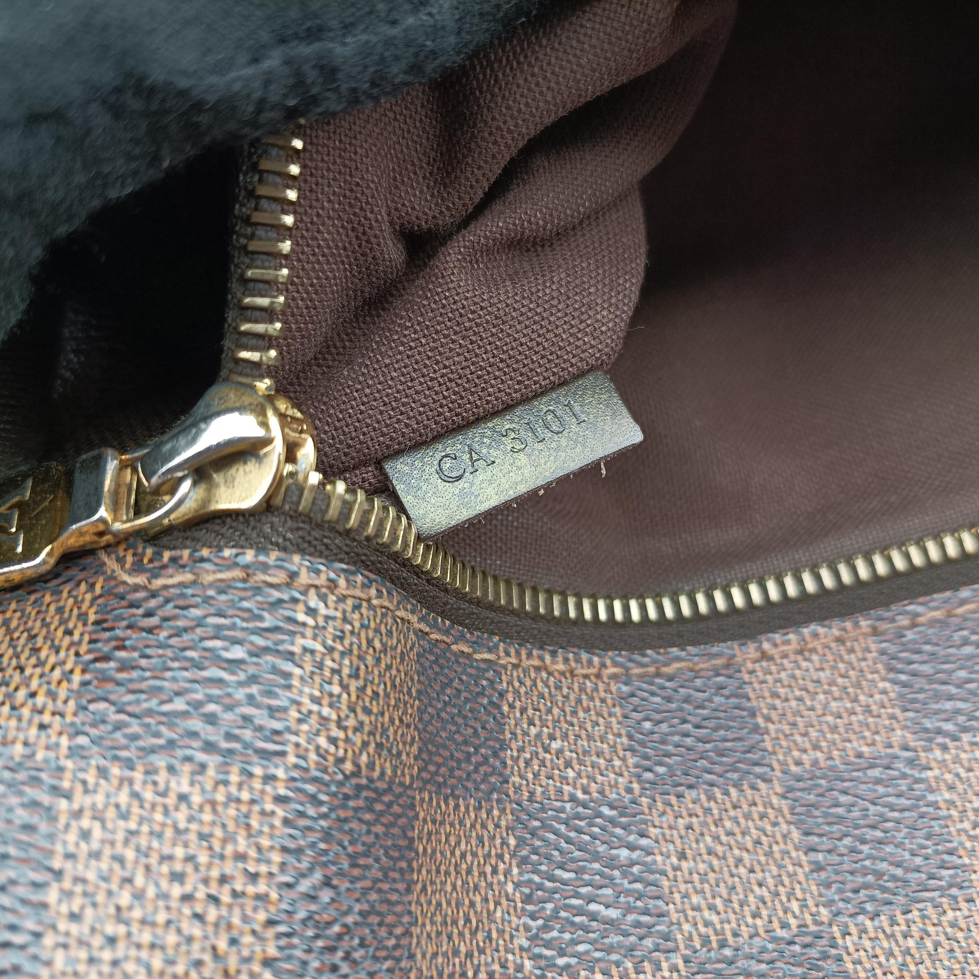 Pre-owned Louis Vuitton BROOKLYN GM EBENE Damier Canvas N51211 shoulderbag | stylenewstar