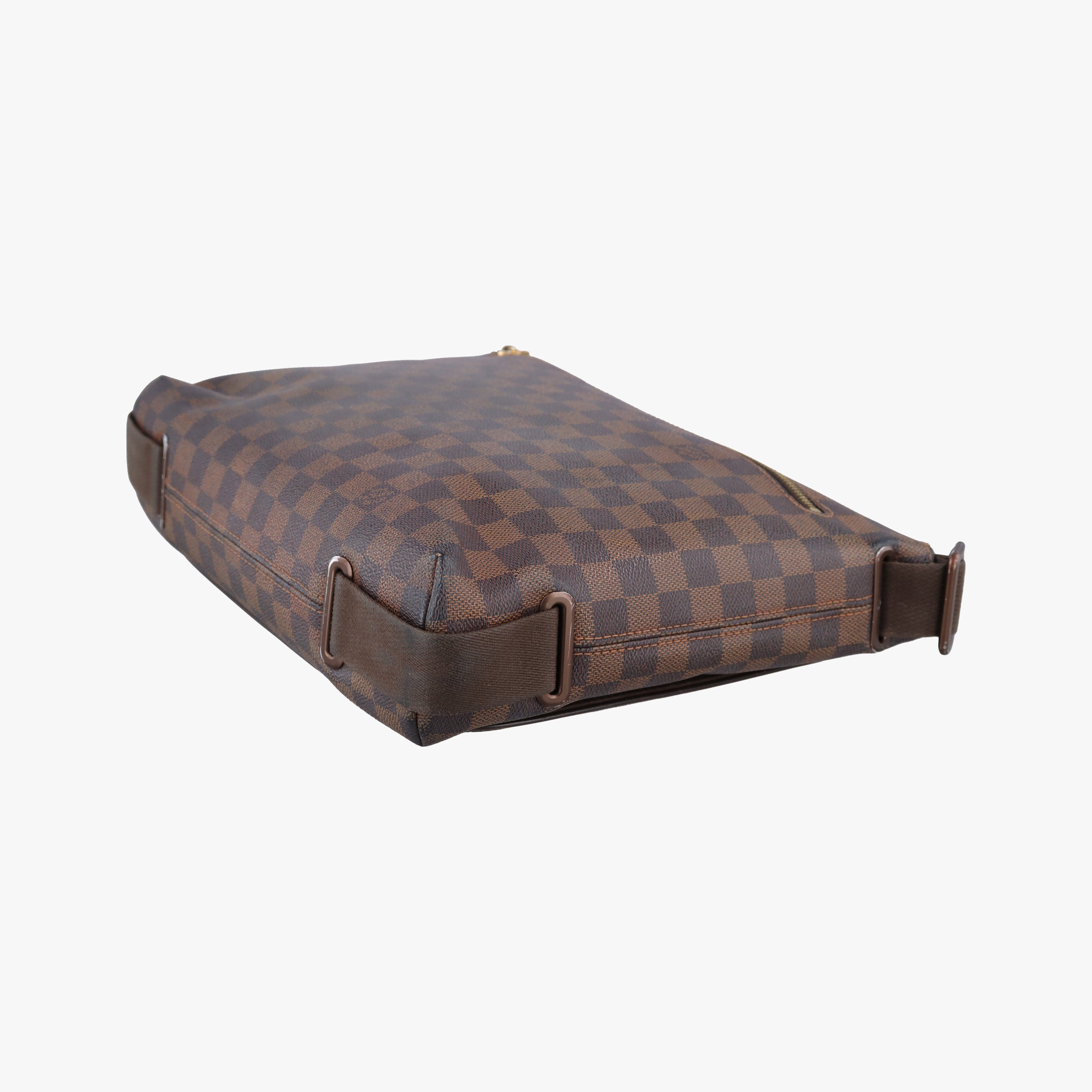Pre-owned Louis Vuitton BROOKLYN GM EBENE Damier Canvas N51211 shoulderbag | stylenewstar