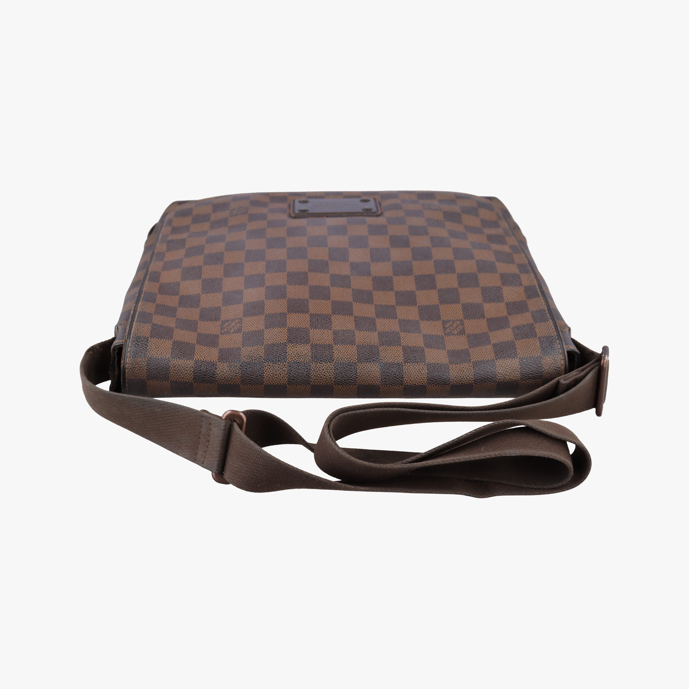 Pre-owned Louis Vuitton BROOKLYN GM EBENE Damier Canvas N51211 shoulderbag | stylenewstar
