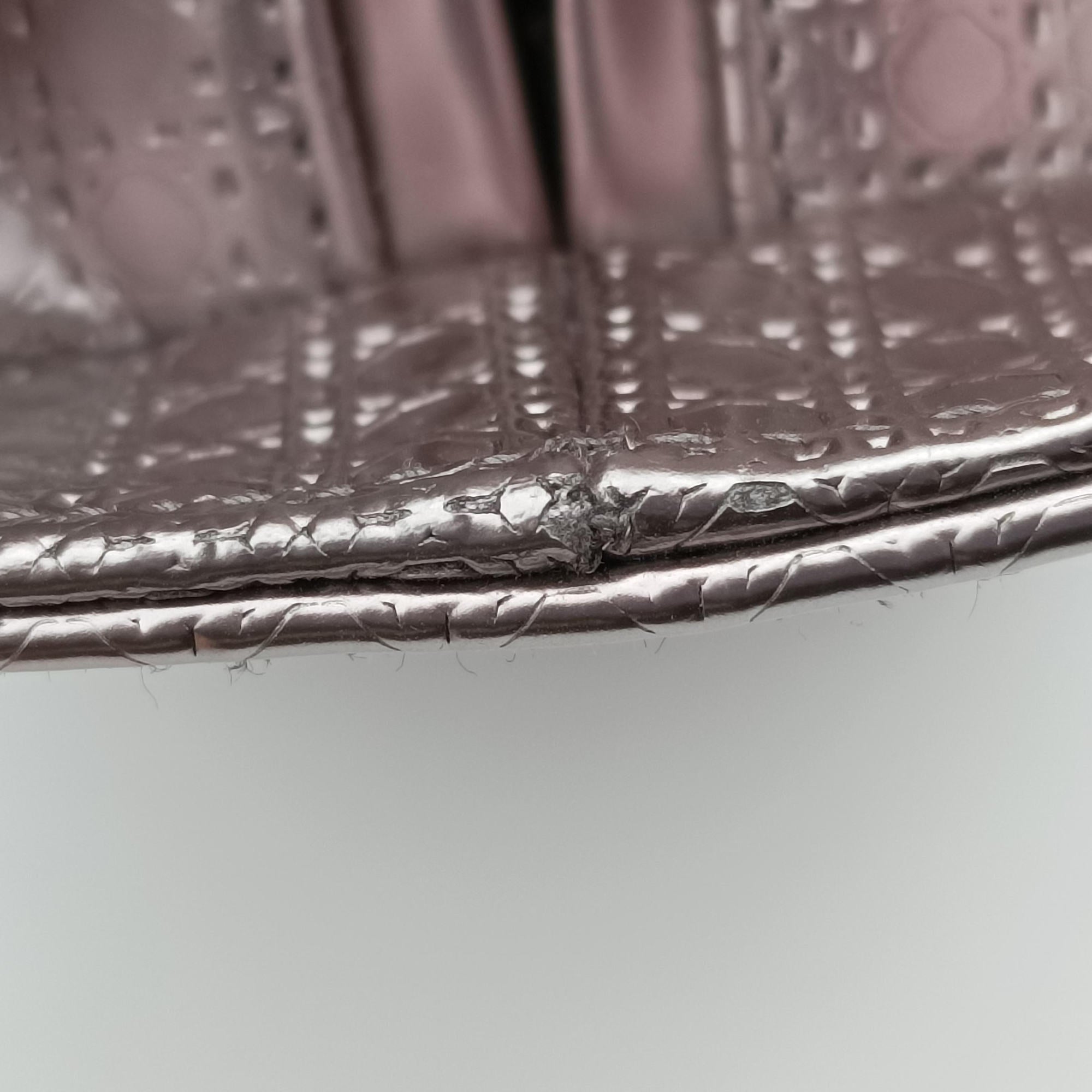 Secondhand Christian Dior Lady Dior Pink Patent  handbag | stylenewstar