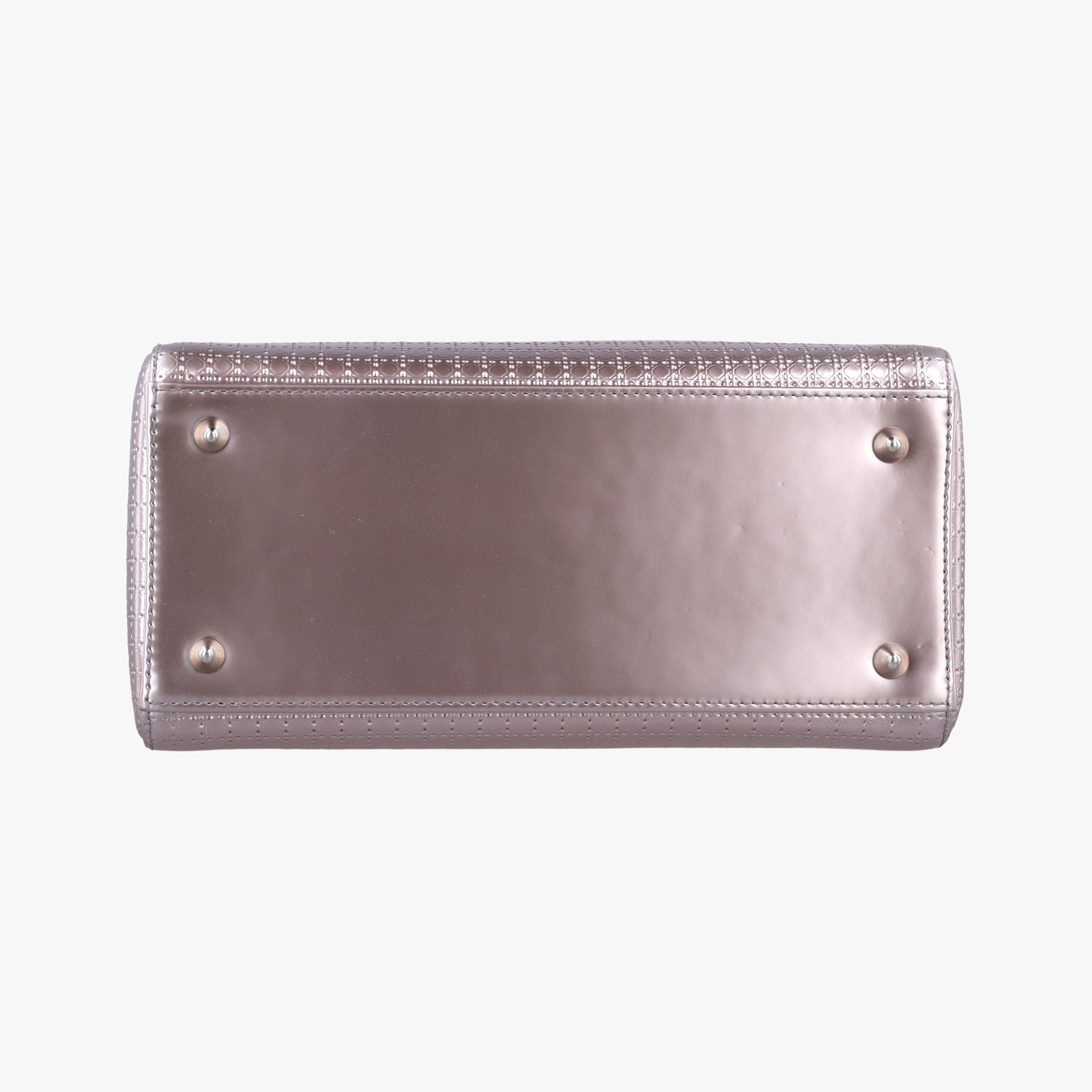 Secondhand Christian Dior Lady Dior Pink Patent  handbag | stylenewstar