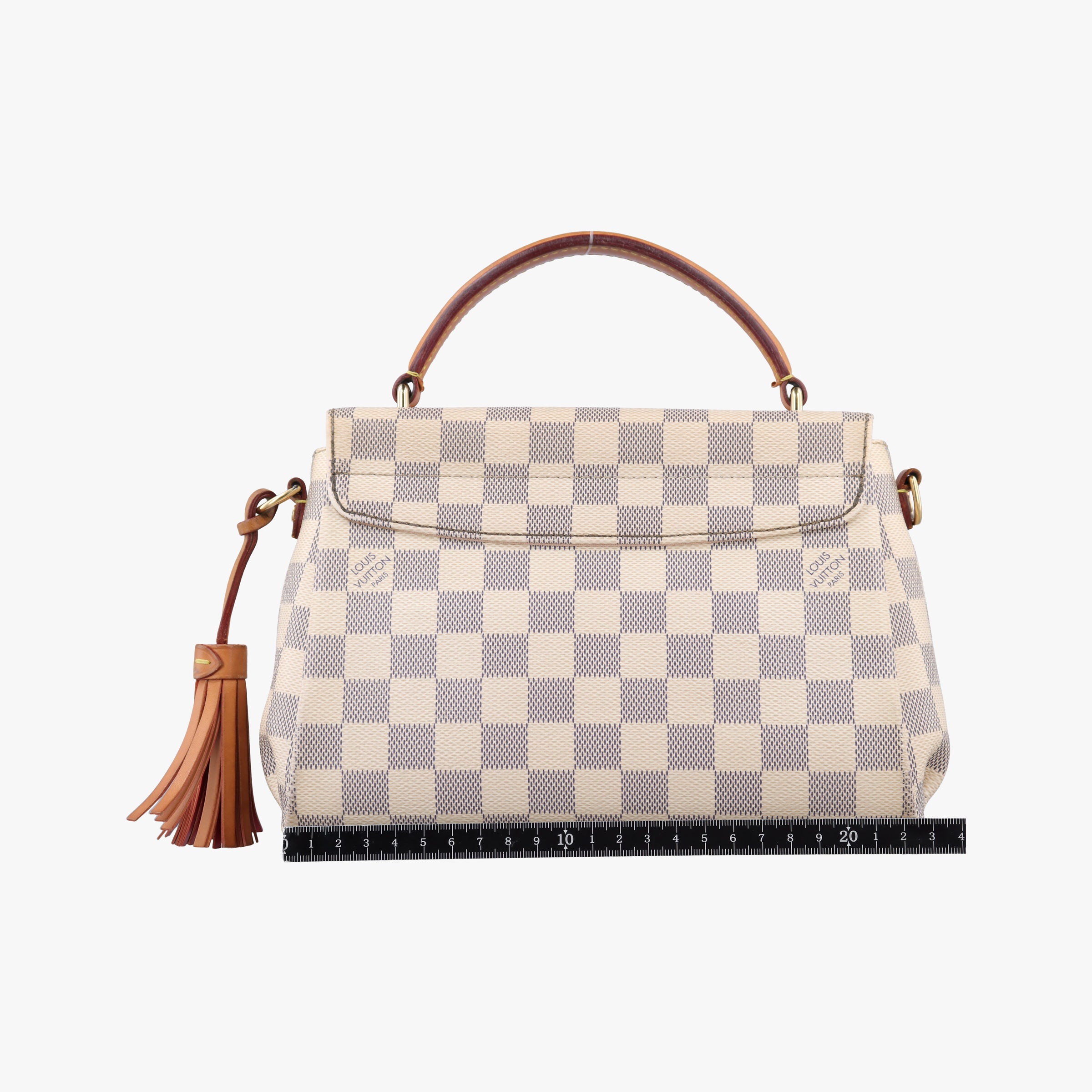Pre-owned Louis Vuitton CROISETTE Azur Damier Canvas N41581 shoulderbag | stylenewstar