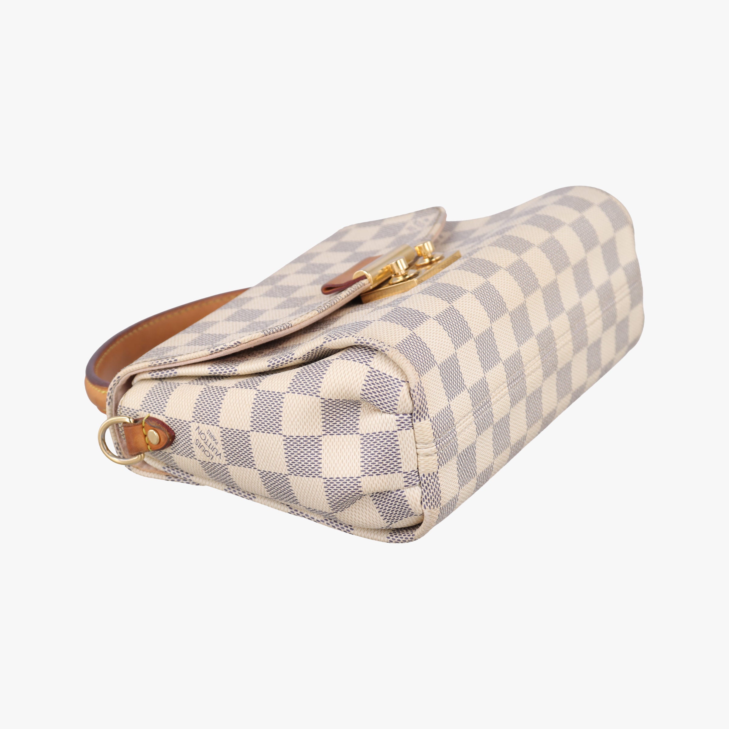 Pre-owned Louis Vuitton CROISETTE Azur Damier Canvas N41581 shoulderbag | stylenewstar
