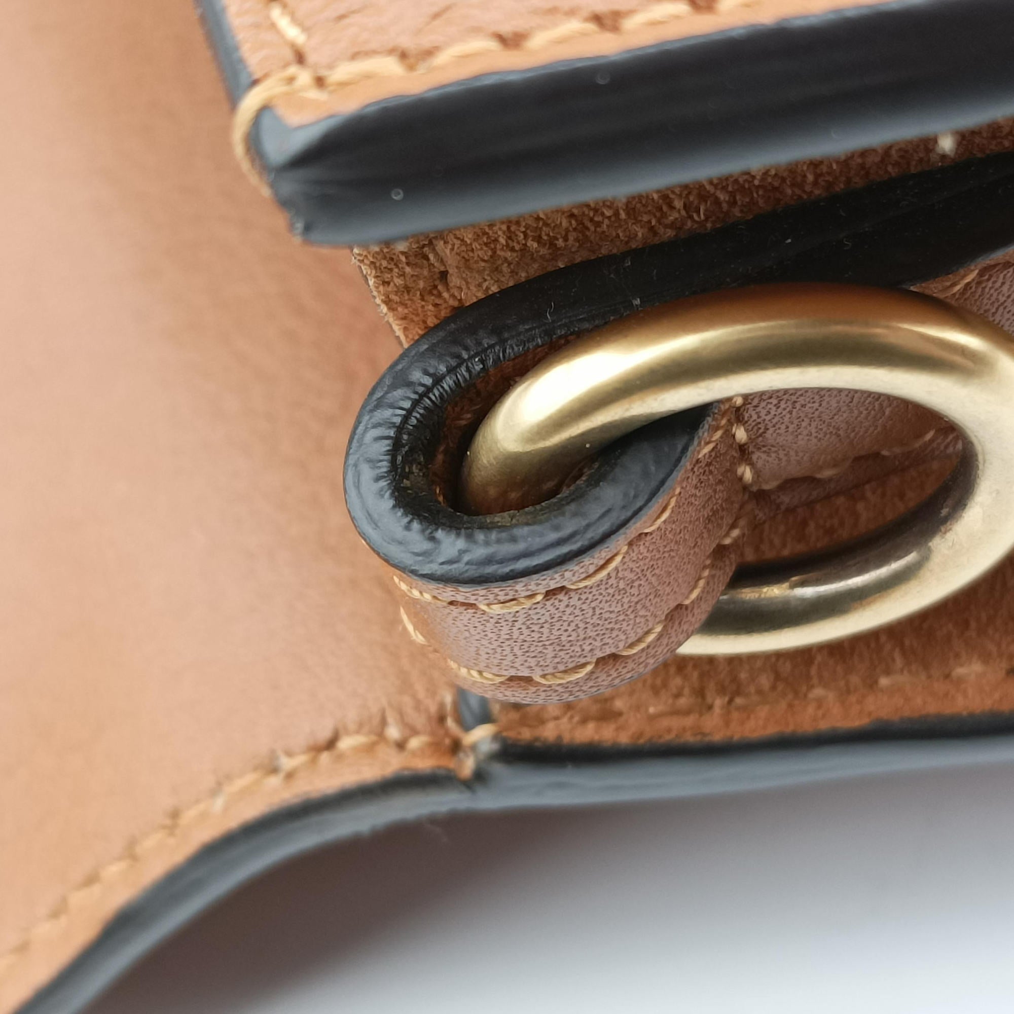 Pre-owned Chloe Bracelet Nile Brown Leather  shoulderbag | stylenewstar