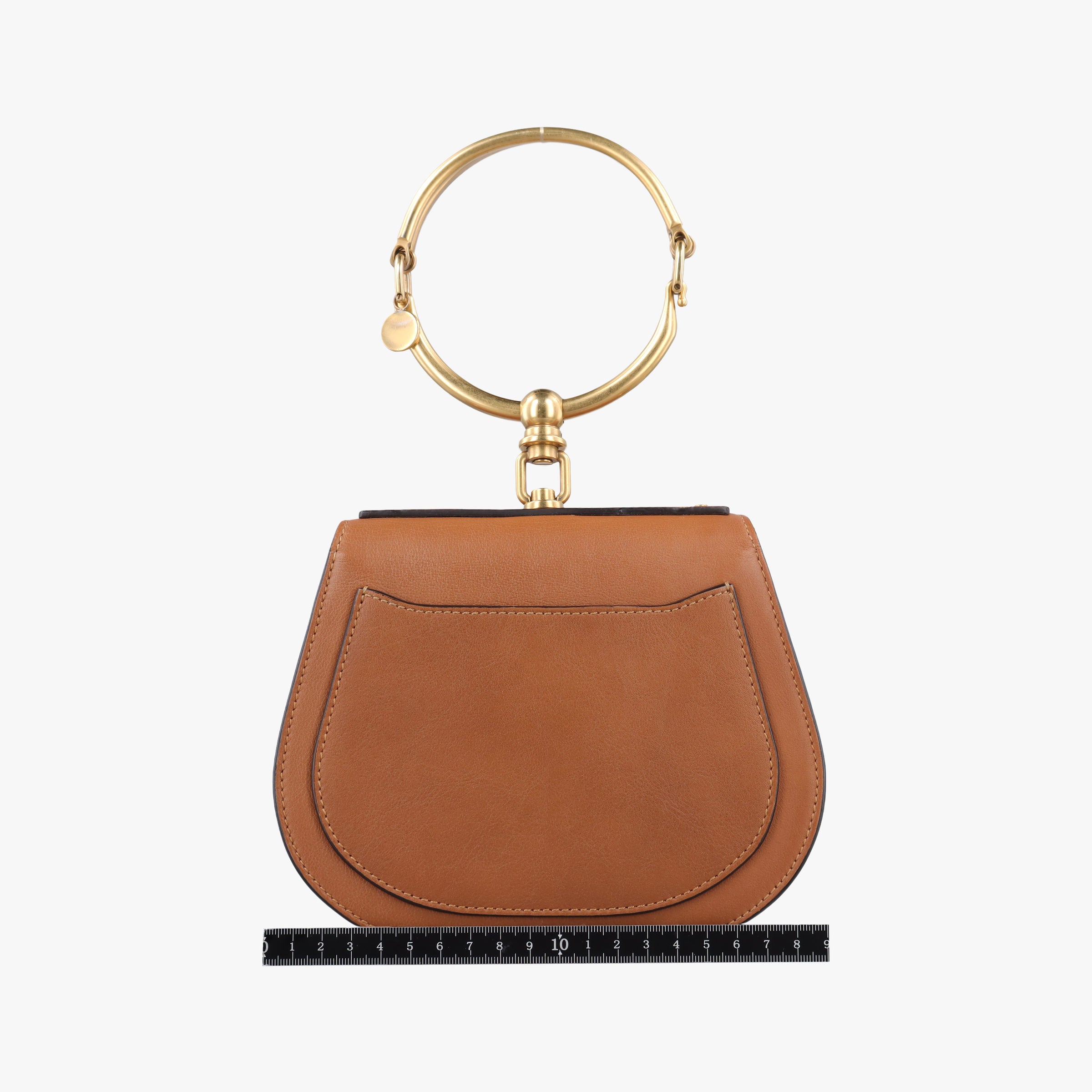 Pre-owned Chloe Bracelet Nile Brown Leather  shoulderbag | stylenewstar