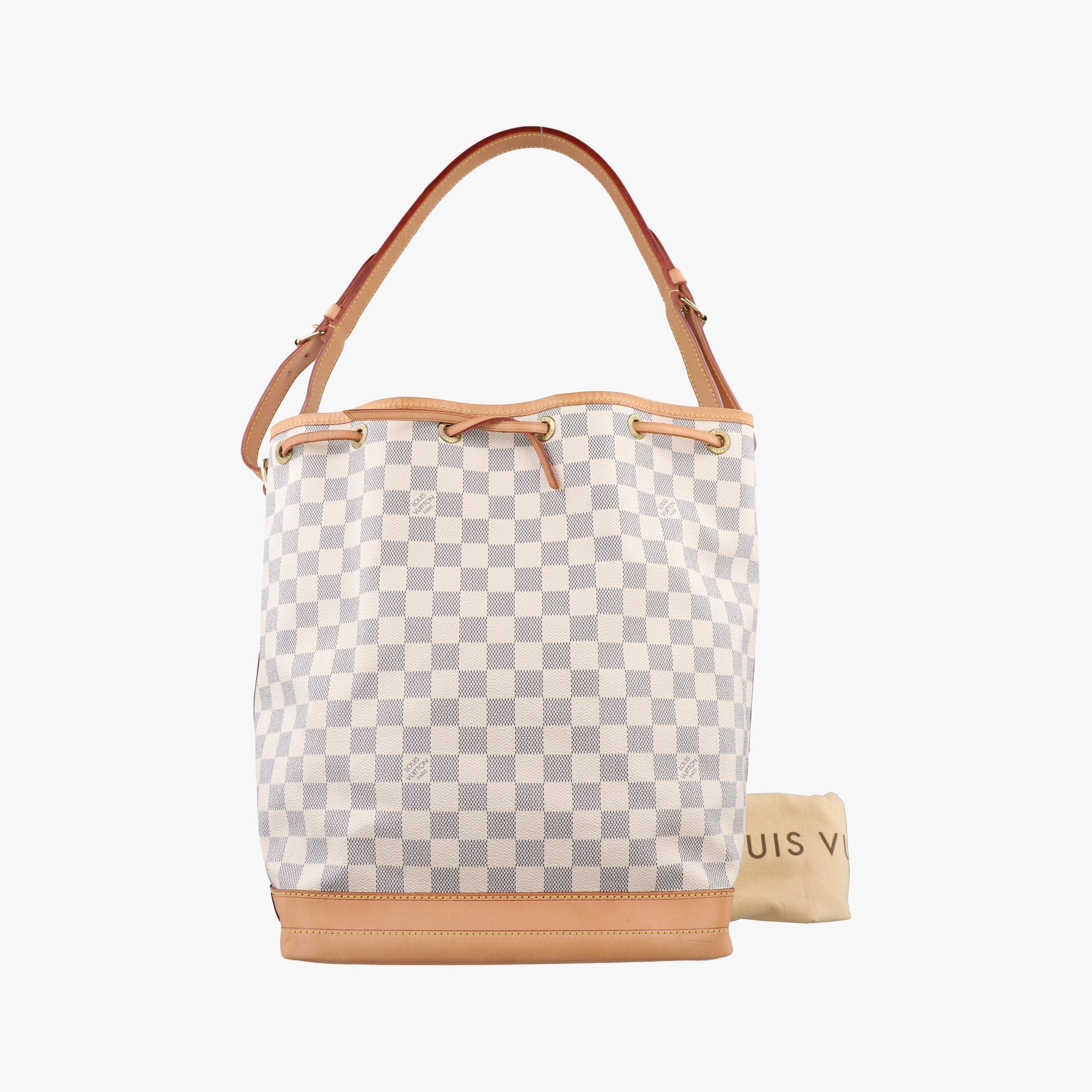 Secondhand Louis Vuitton Noe AZUR Damier Canvas N42222 shoulderbag | stylenewstar