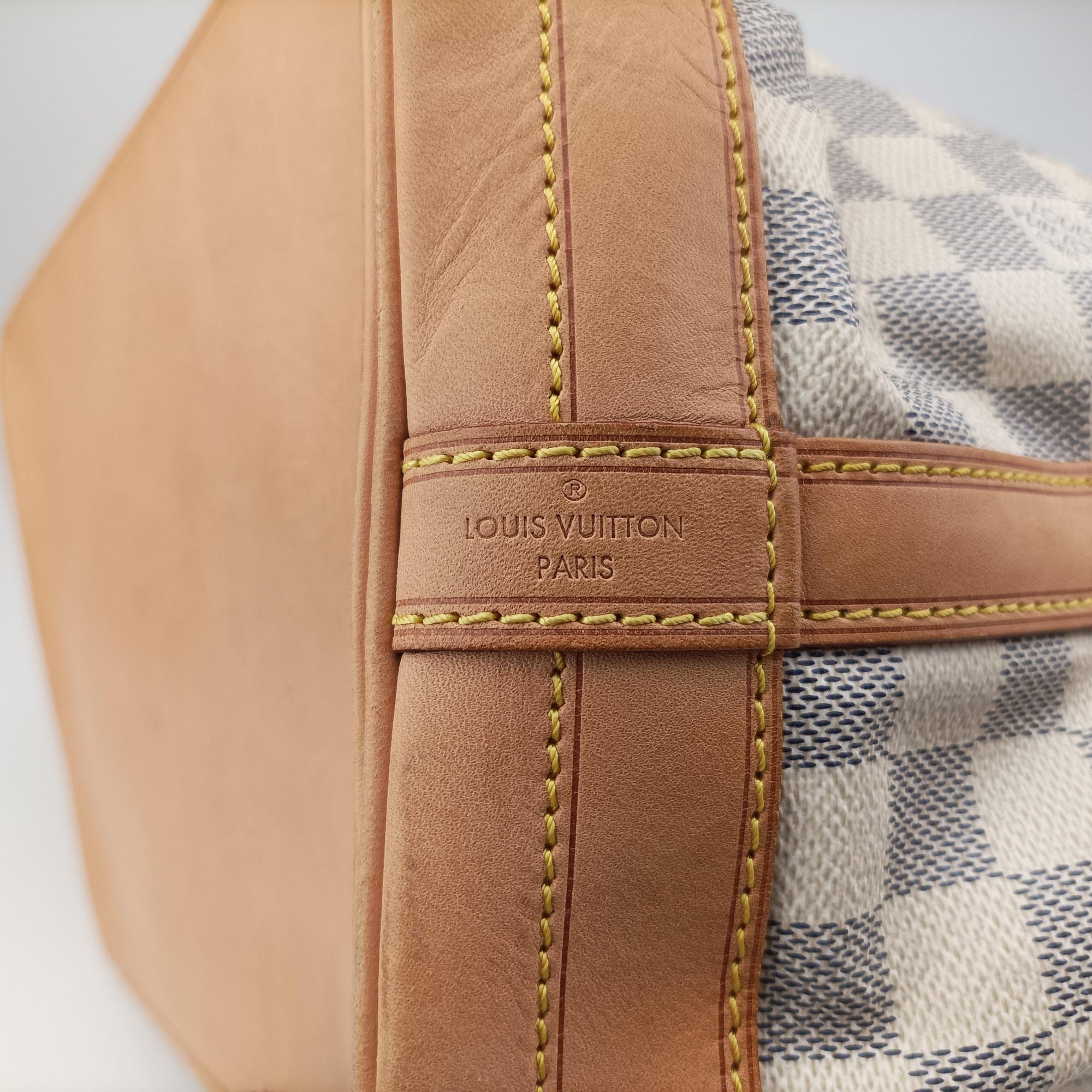 Secondhand Louis Vuitton Noe AZUR Damier Canvas N42222 shoulderbag | stylenewstar