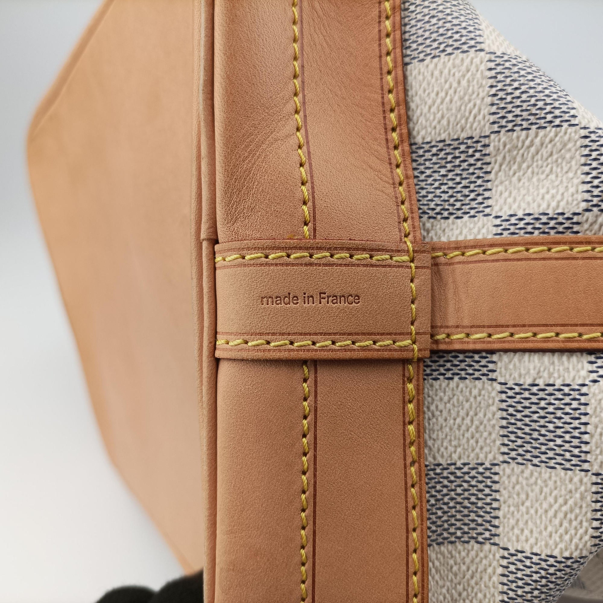 Secondhand Louis Vuitton Noe AZUR Damier Canvas N42222 shoulderbag | stylenewstar