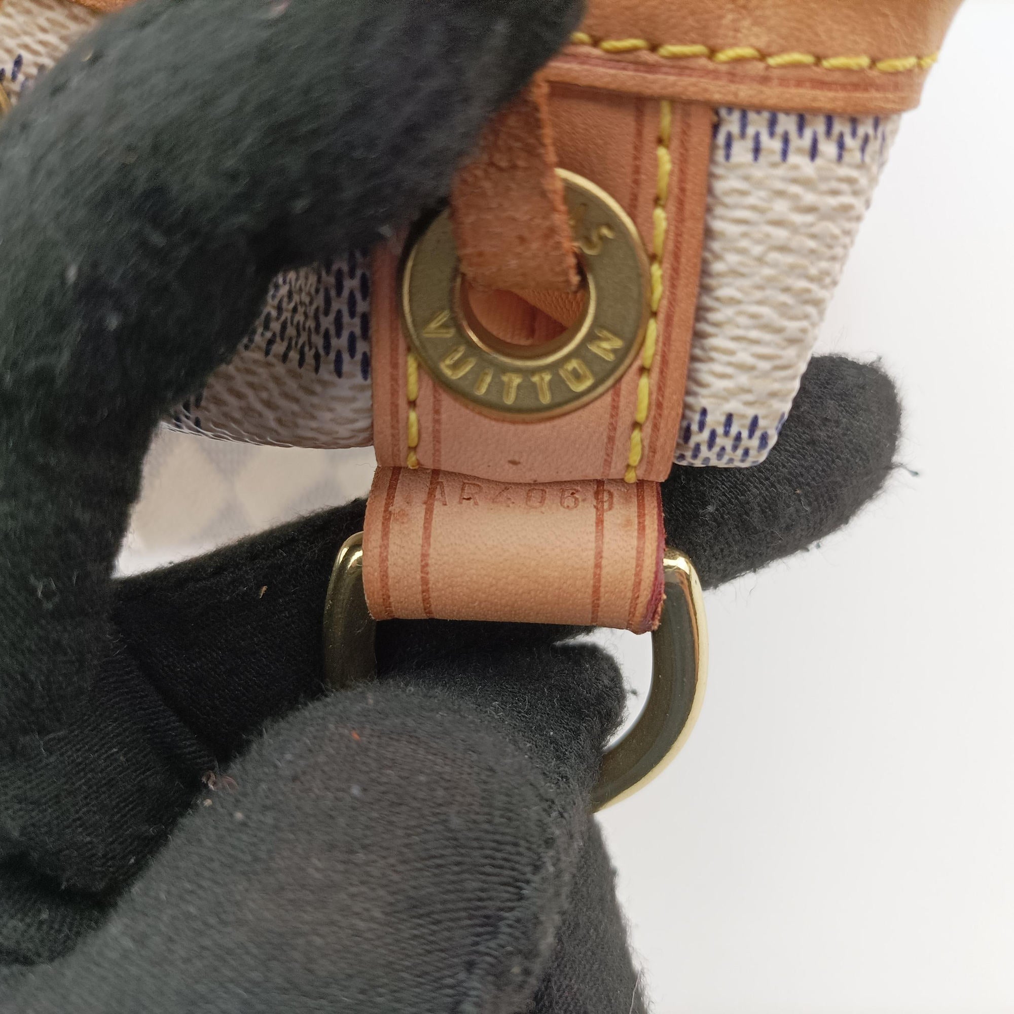 Secondhand Louis Vuitton Noe AZUR Damier Canvas N42222 shoulderbag | stylenewstar