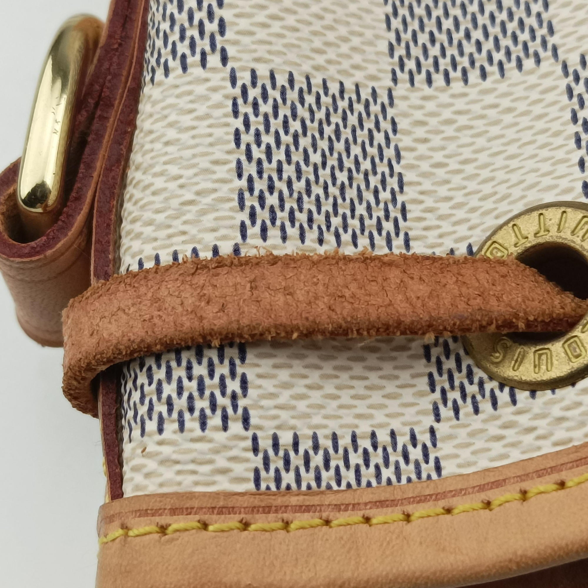 Secondhand Louis Vuitton Noe AZUR Damier Canvas N42222 shoulderbag | stylenewstar