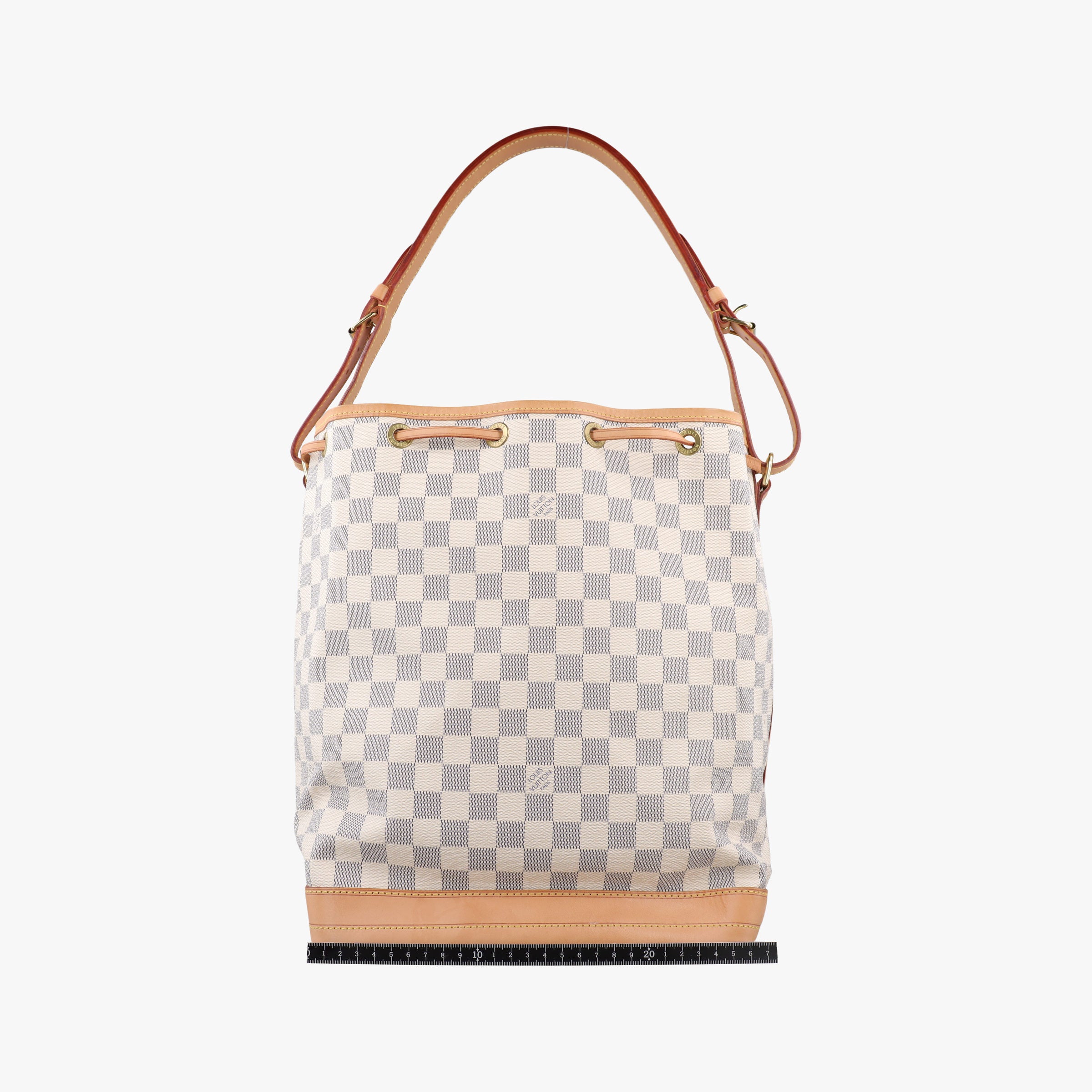 Secondhand Louis Vuitton Noe AZUR Damier Canvas N42222 shoulderbag | stylenewstar
