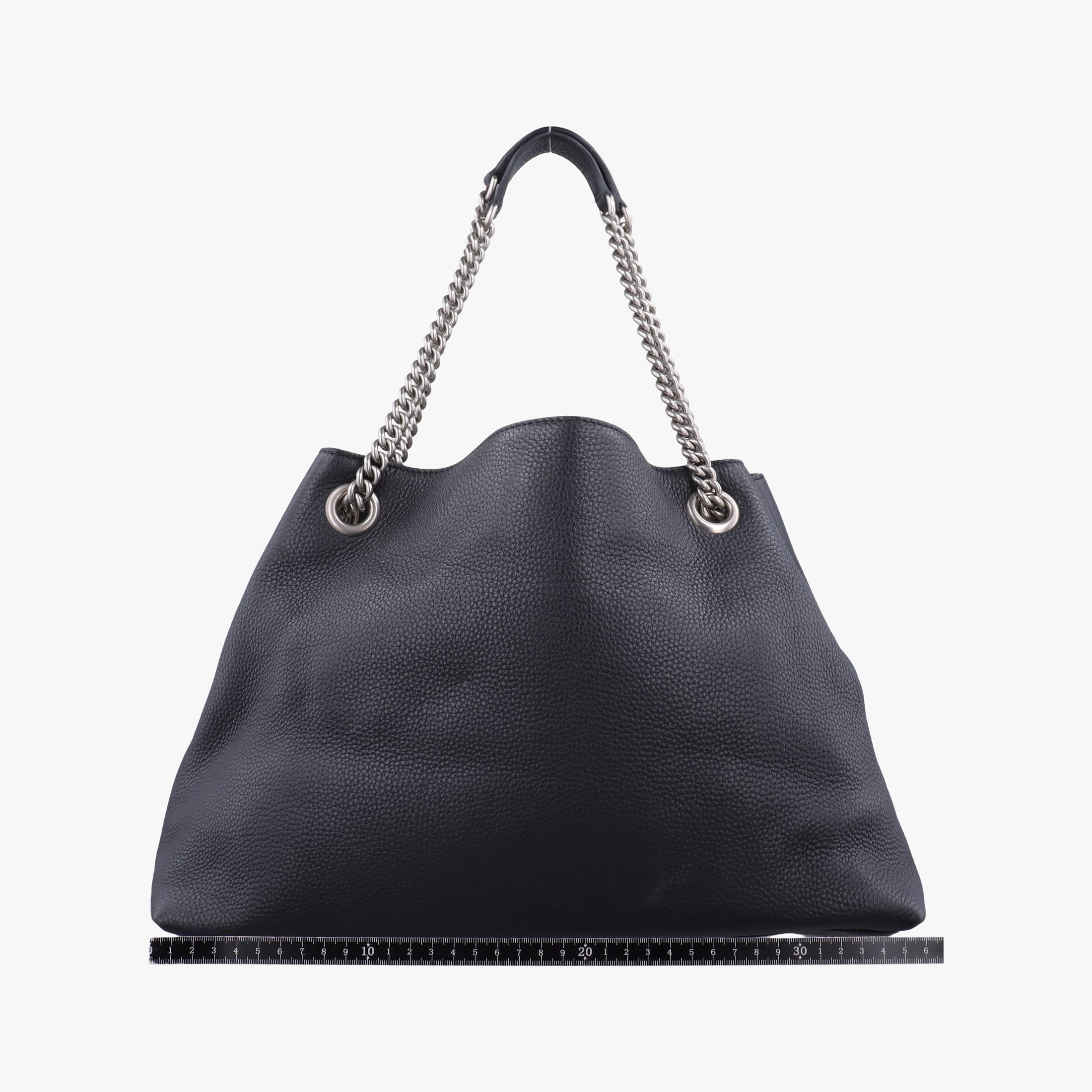 Pre-owned Gucci Soho Black Leather 308982 shoulderbag | stylenewstar