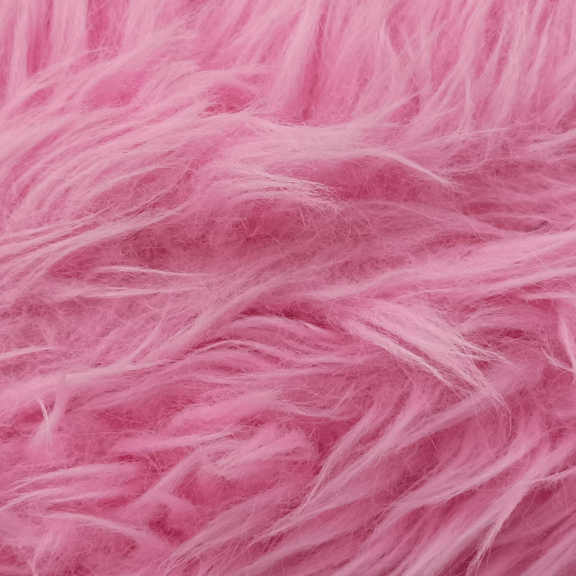 Pre-owned Balenciaga Hourglass Pink Faux fur  shoulderbag | stylenewstar