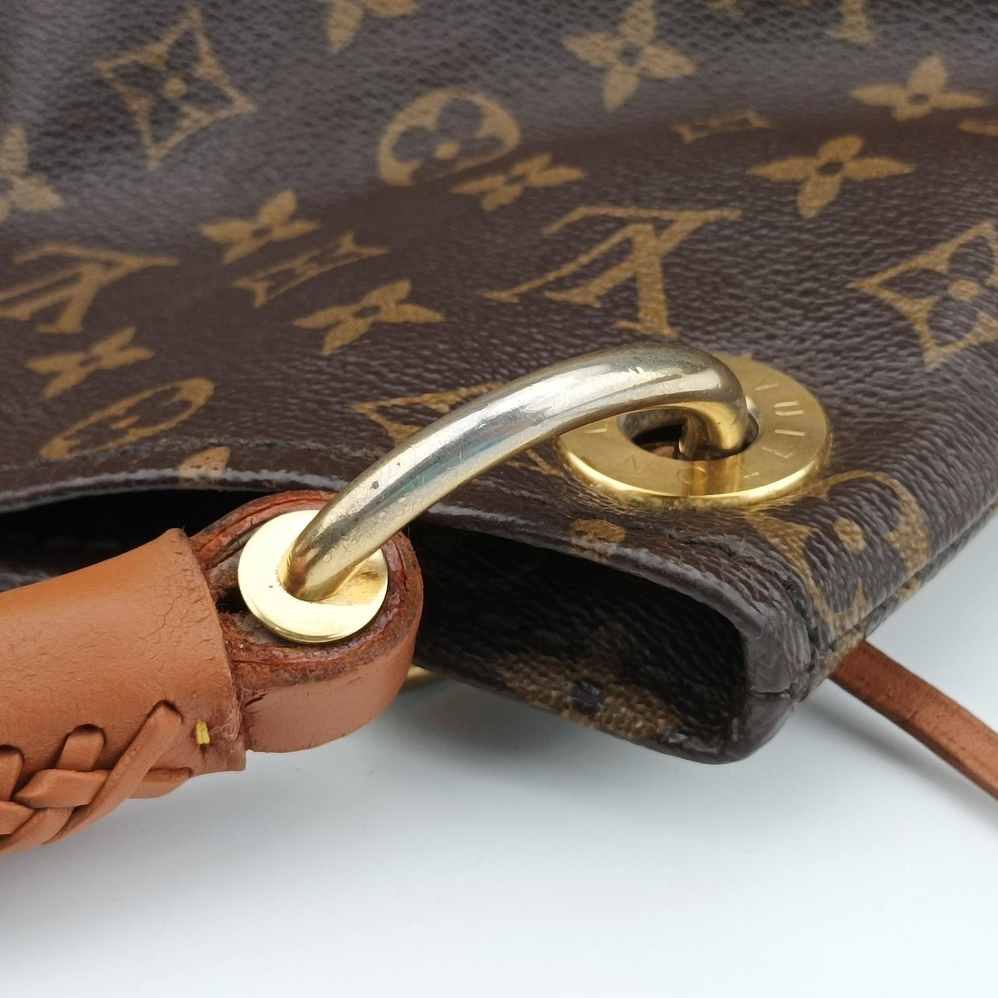 Vintage Louis Vuitton ARTSY MM Brown Monogram Canvas M40249 handbag | stylenewstar